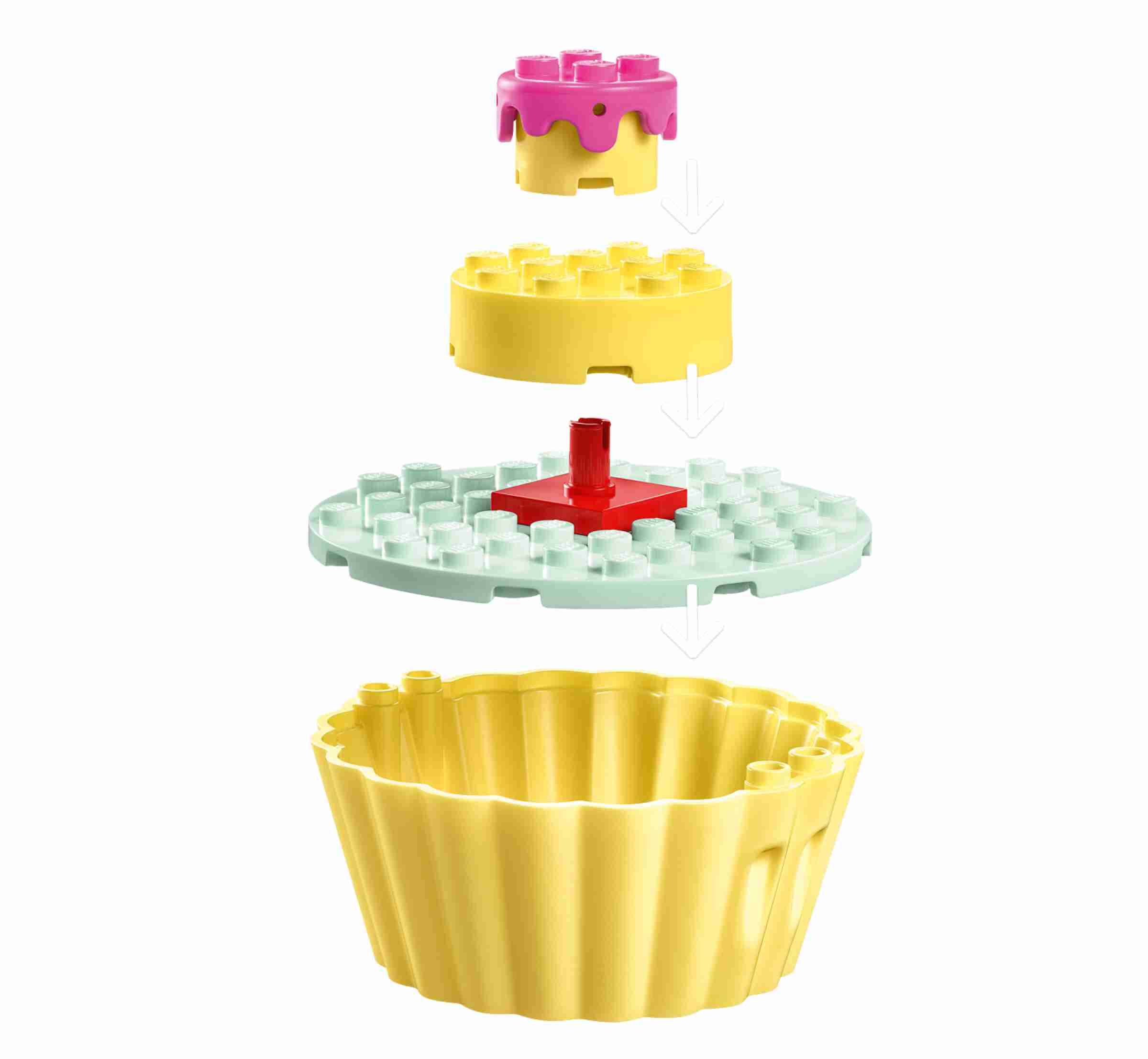 LEGO 10785 Gabby's Dollhouse Kuchis Backstube, riesiger Cupcake
