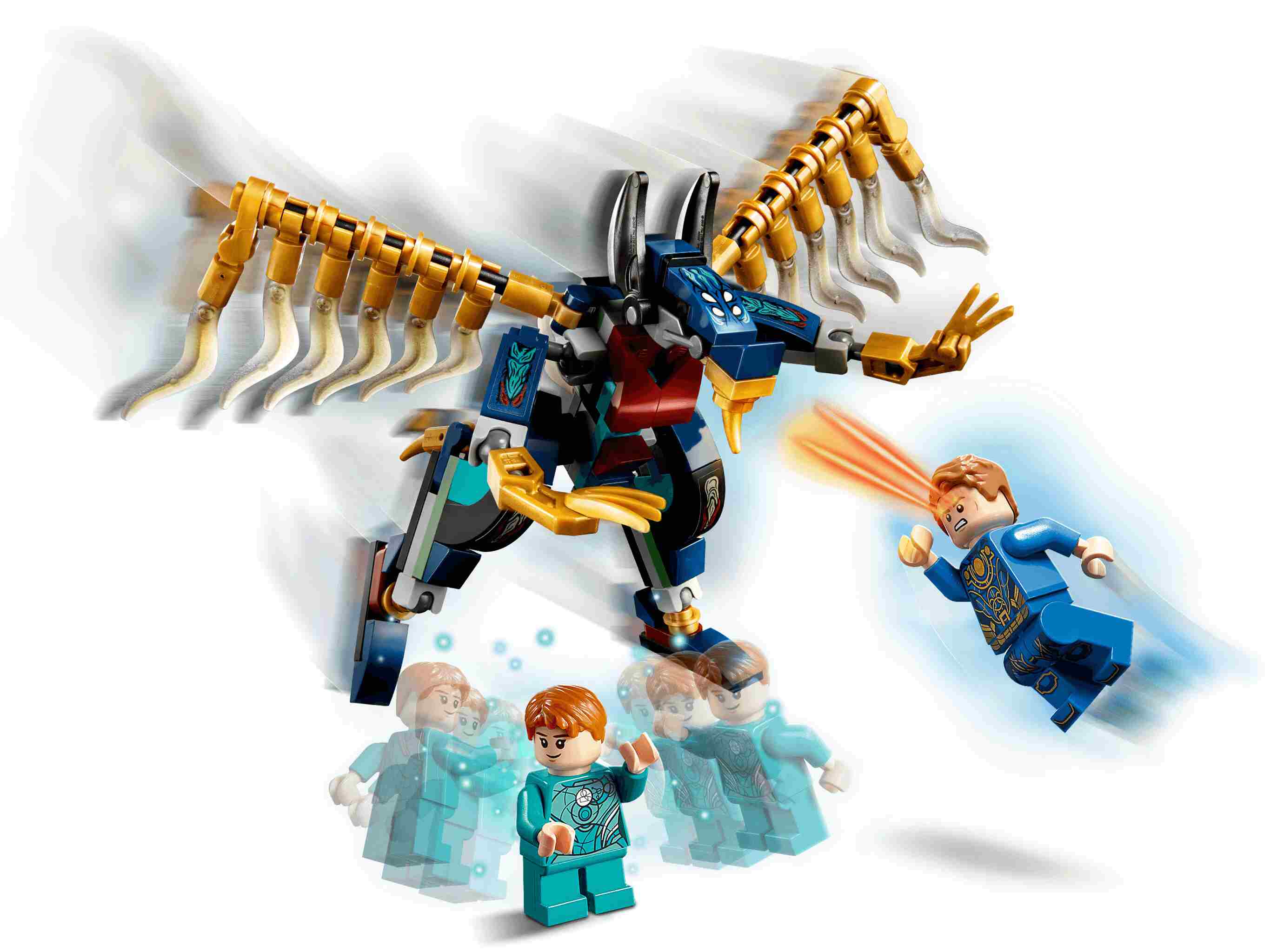LEGO 76145 Marvel Luftangriff Der Eternals, mit Deviant-Actionfiguren