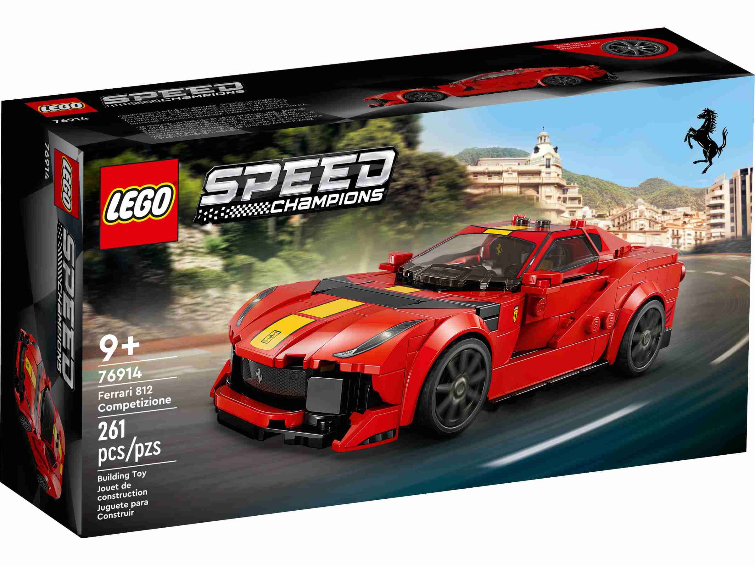 LEGO 76914 Speed Champions Ferrari 812 Competizione, 1 Minifigur