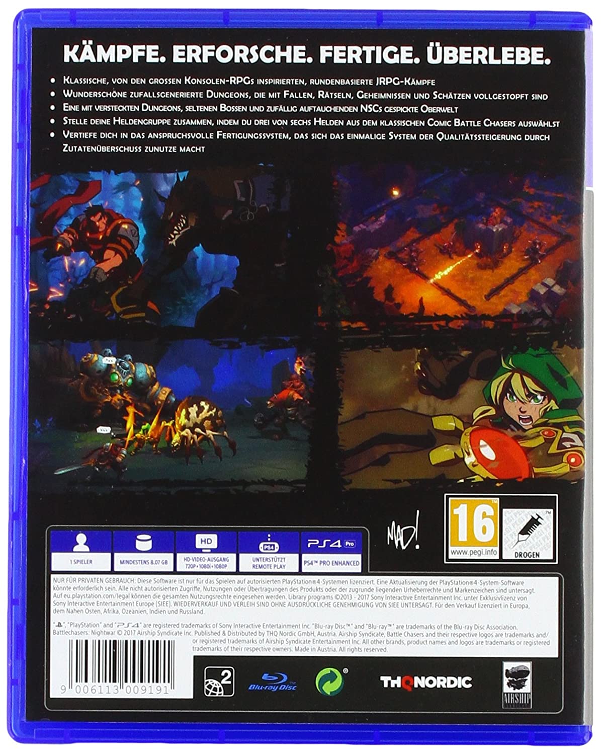 Battle Chasers: Nightwar [PlayStation 4]