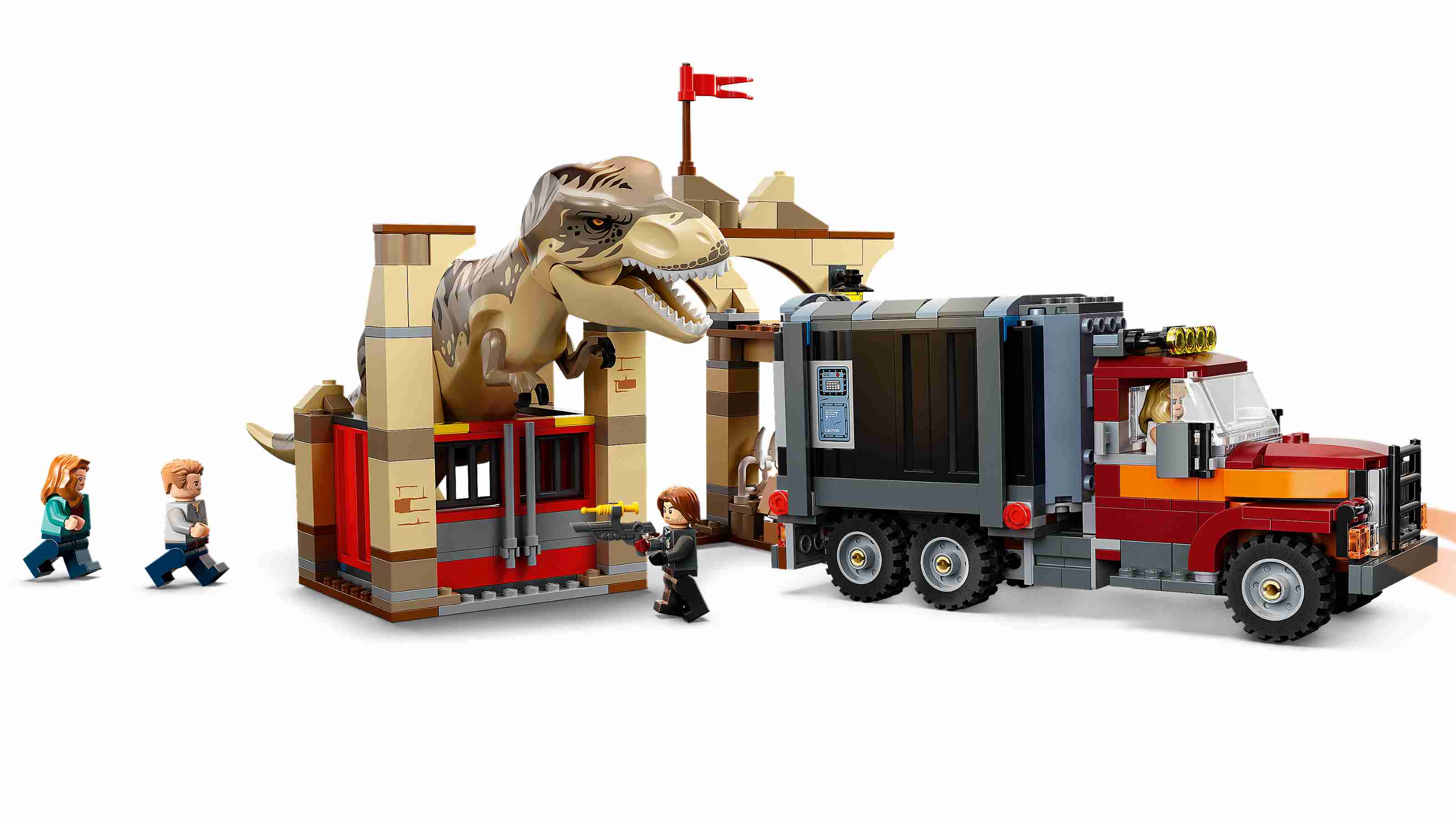 TBD- LEGO 76948 Jurassic World-4-2022T. Rex & Atrociraptor: Dinosaurier-Ausbruch