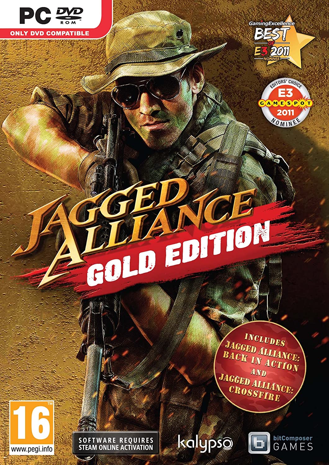 Jagged Alliance Gold Edition Game PC [PC]