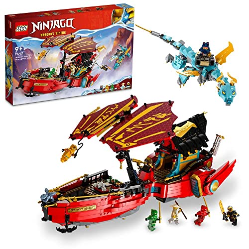 LEGO 71797 NINJAGO Ninja-Flugsegler im Wettlauf mit der Zeit, 6 Minifiguren