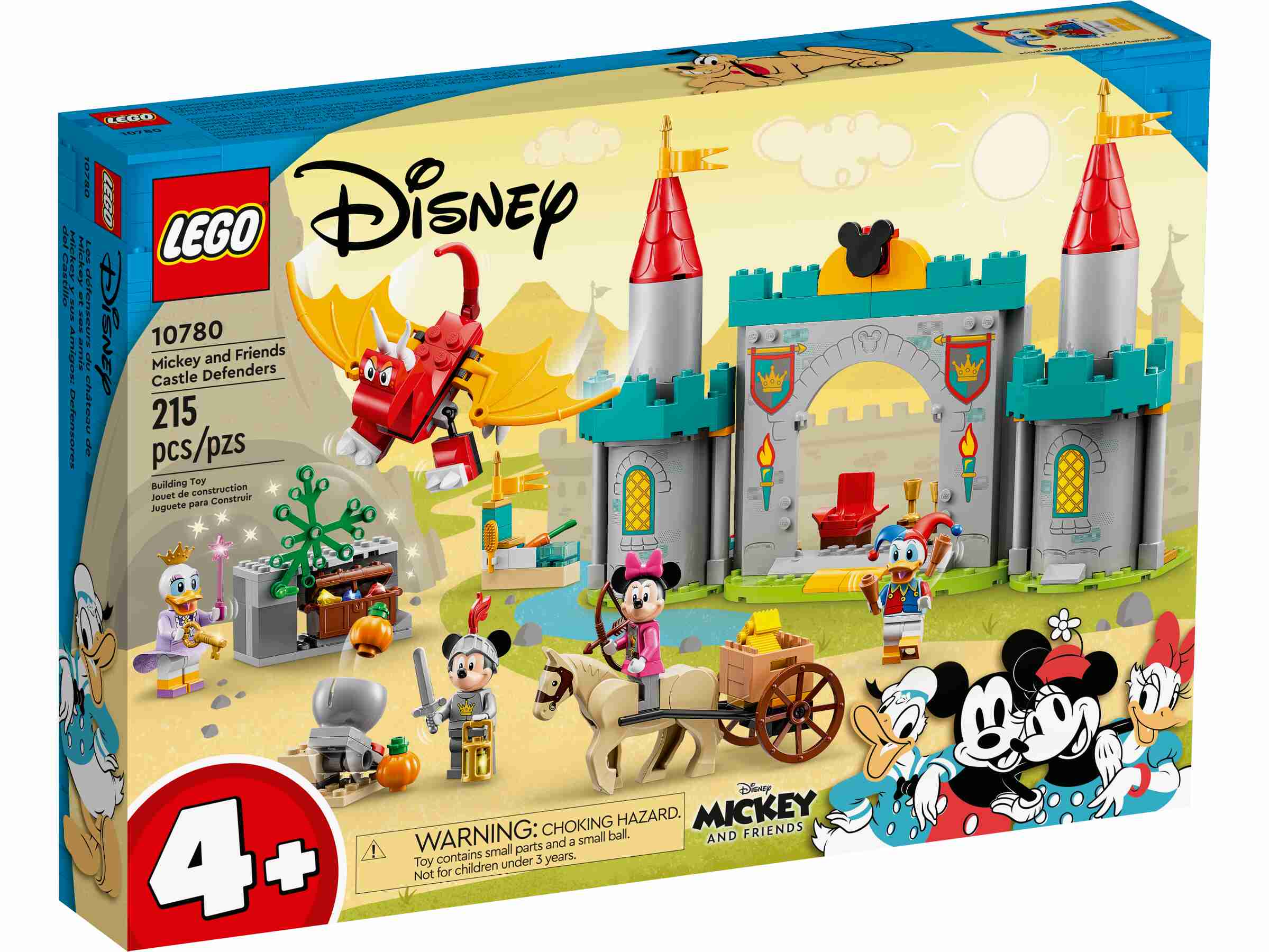 LEGO 10780 Disney Mickey and Friends, Mickys Burgabenteuer
