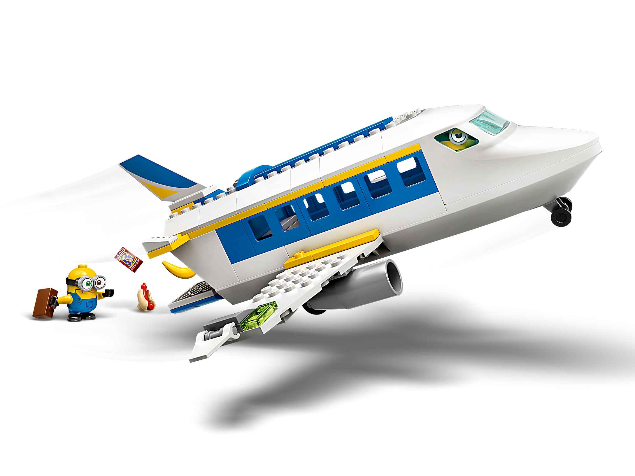 LEGO 75547 Minions Flugzeug Spielzeug mit Figuren: Stuart und Bob