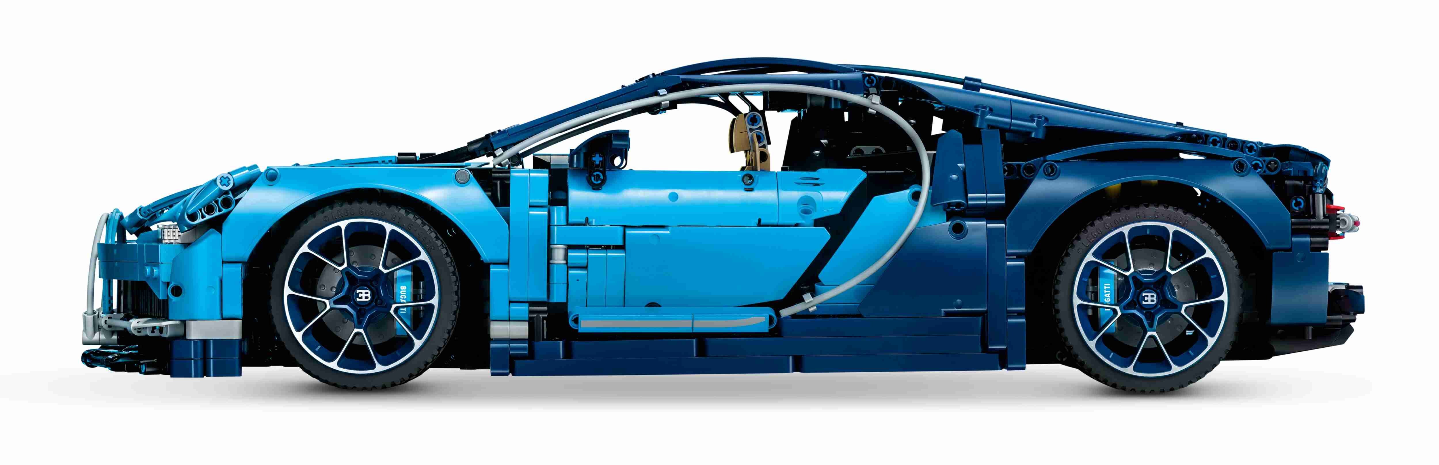 LEGO 42083 Technic Bugatti Chiron, Supersportwagen,