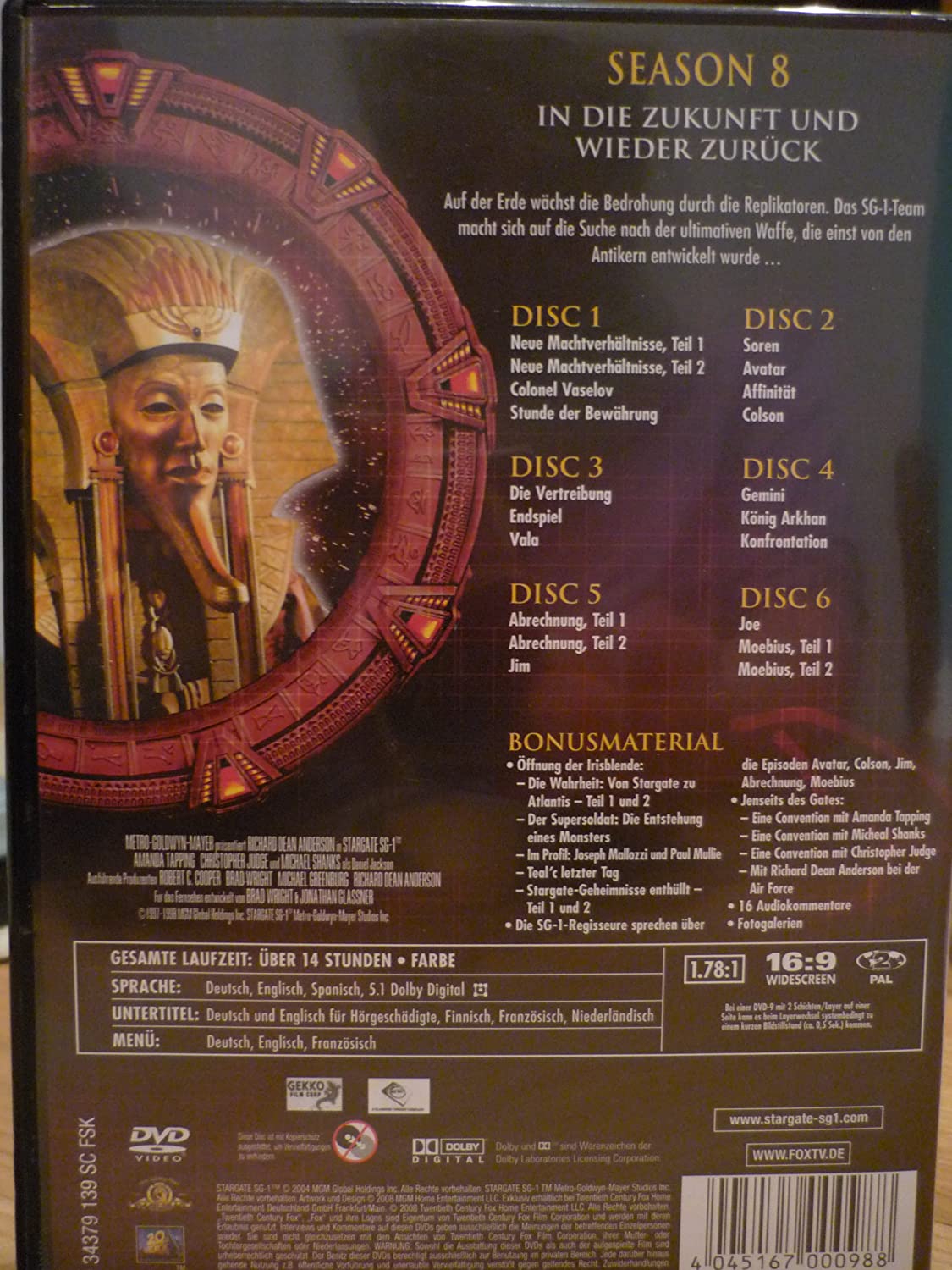 Stargate Kommando SG 1 - Staffel 08