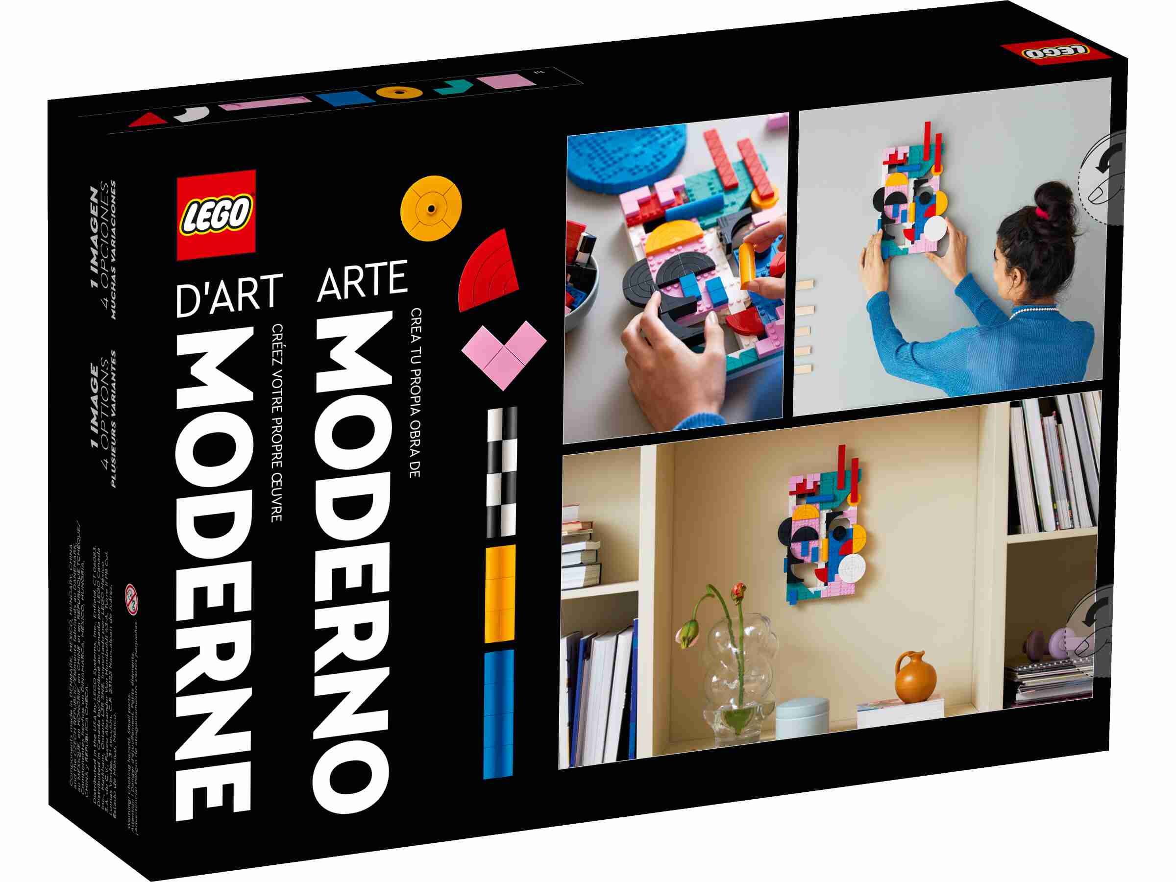 LEGO 31210 ART Moderne Kunst, eigenes abstraktes Kunstwerk