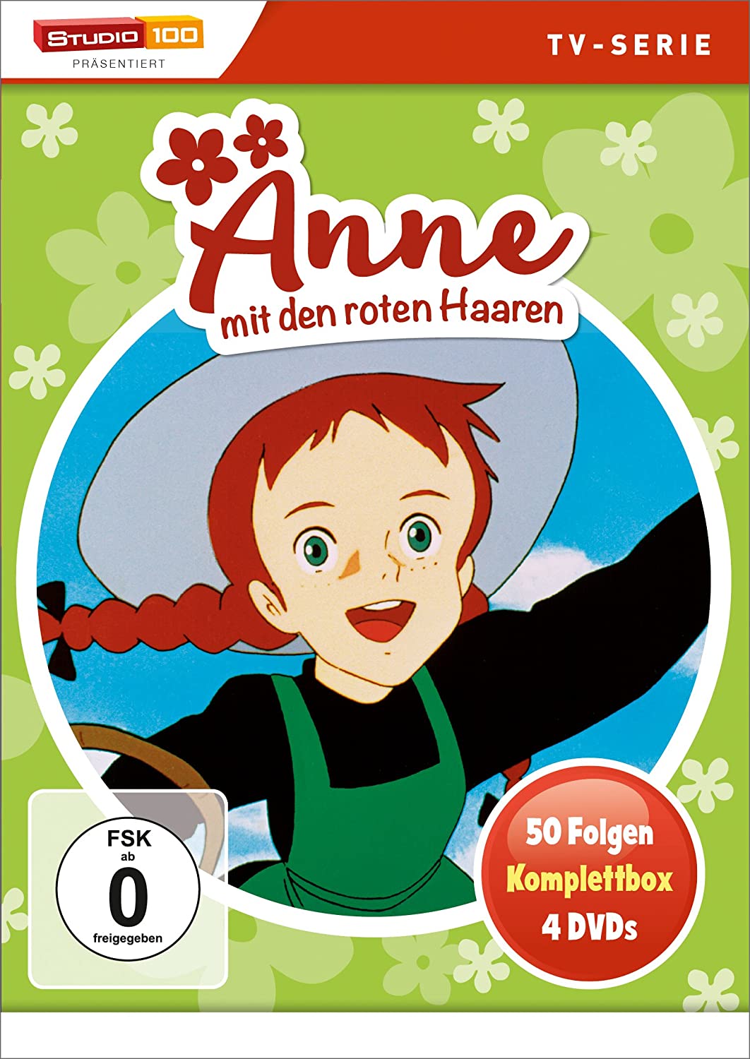 Anne mit den roten Haaren - Komplettbox, Komplette Serie, 50 Folgen