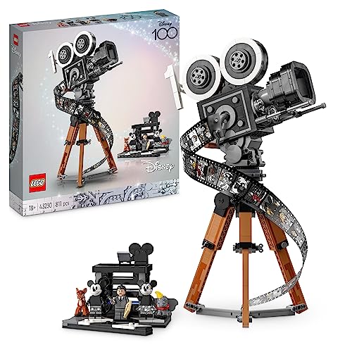LEGO 43230 Disney Kamera – Hommage an Walt Disney, 5 Figuren