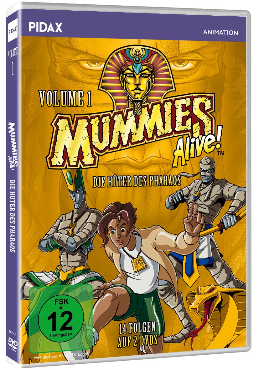 Mummies Alive - Die Hüter des Pharaos, Vol. 1 - 14 Folgen