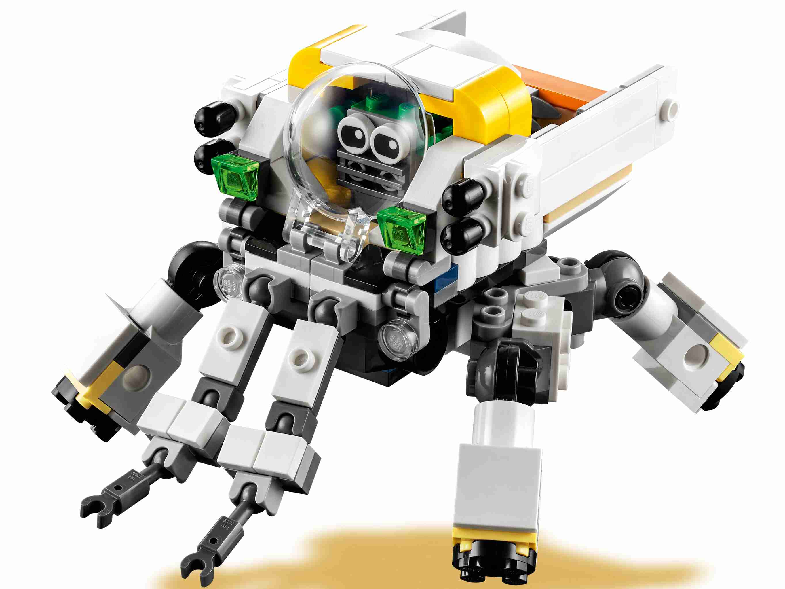 LEGO 31115 Creator 3-In-1 Weltraum-Mech mit Roboter, Lastenträger u. Actionfigur