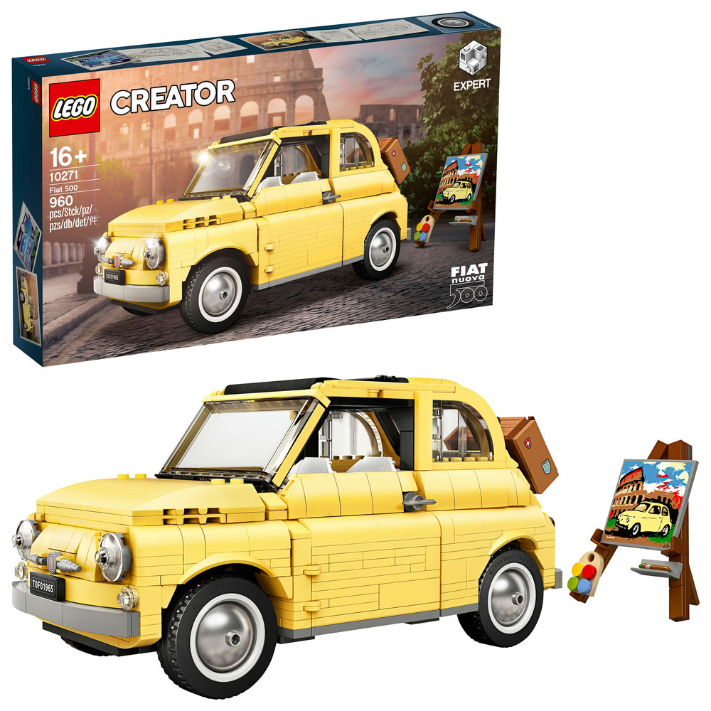 LEGO 10271 Creator Expert Fiat 500, Modellauto, Sammlerstück