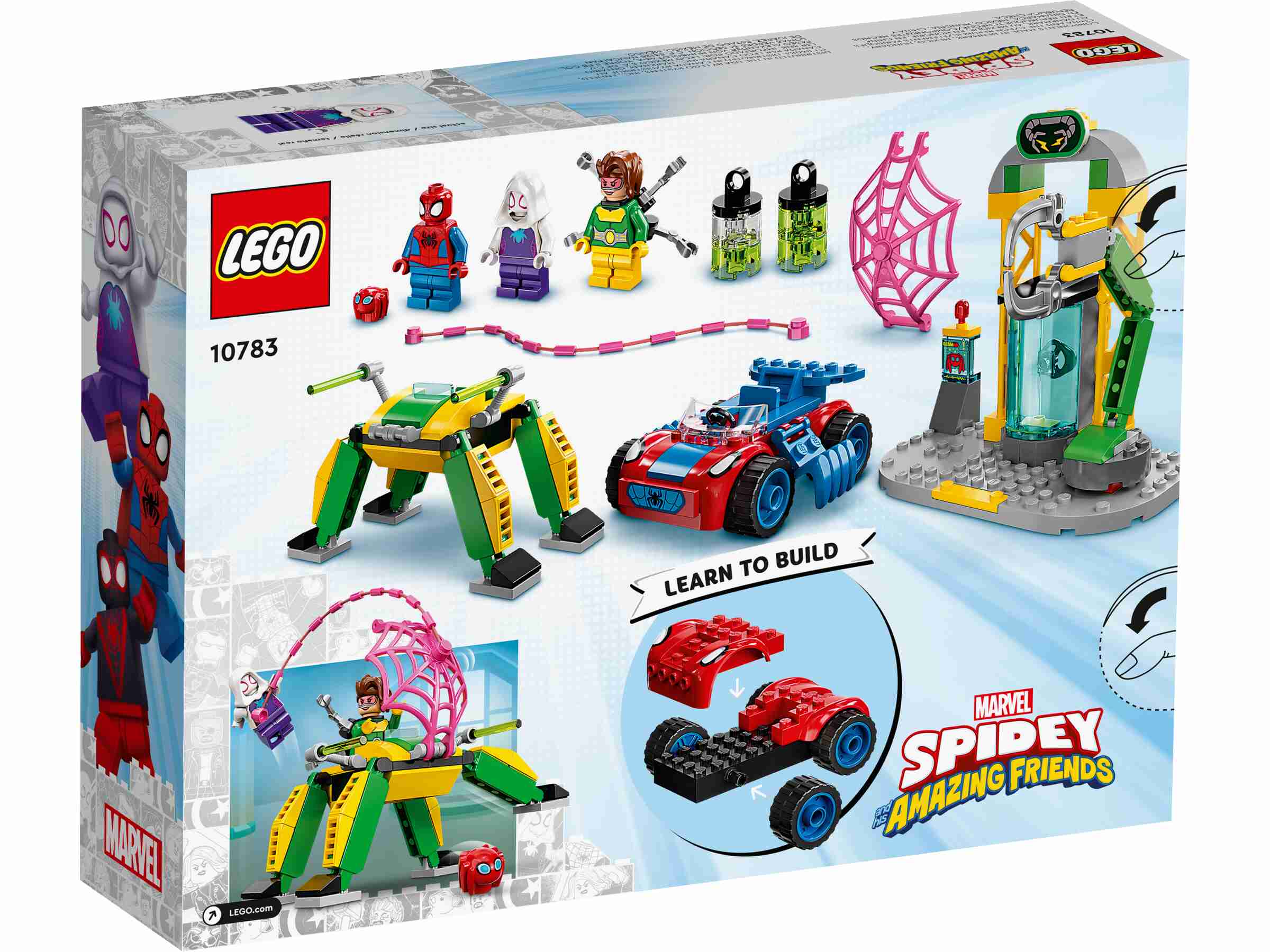 LEGO 10783 Marvel Spidey und Seine Super-Freunde Spider-Man in Doc Ocks Labor