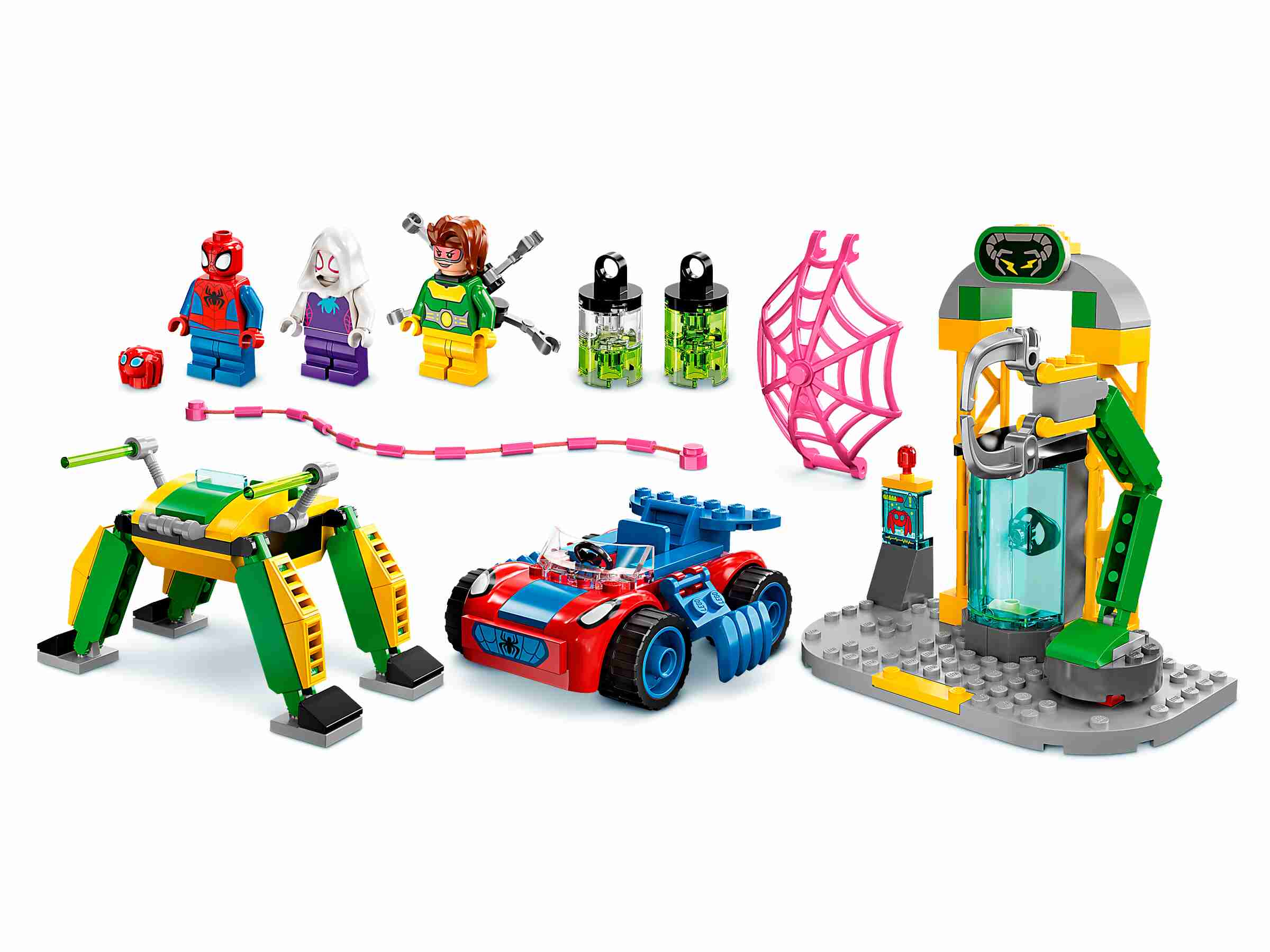 LEGO 10783 Marvel Spidey und Seine Super-Freunde Spider-Man in Doc Ocks Labor