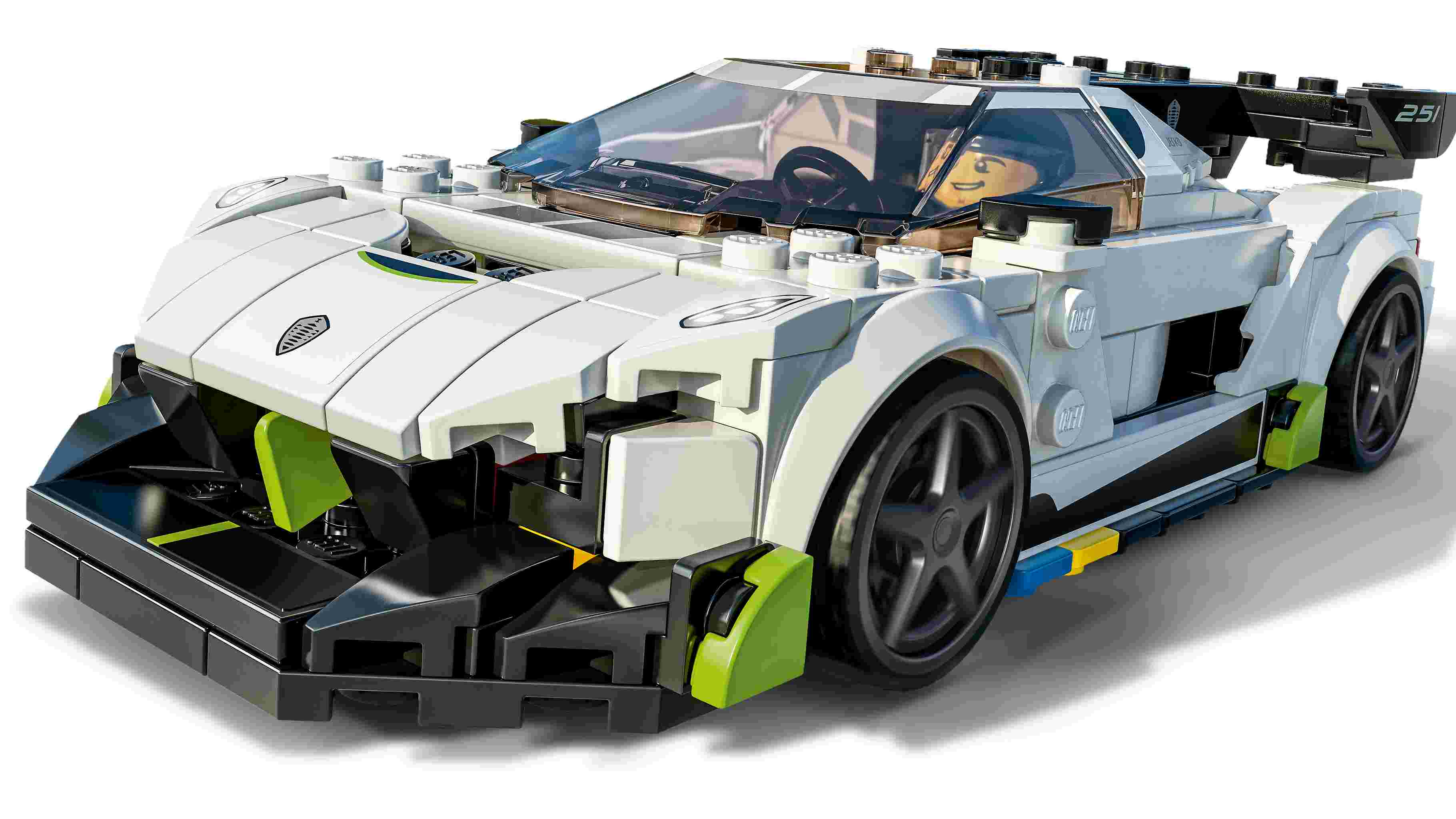 LEGO 76900 Speed Champions Koenigsegg Jesko, Modellauto zum selber Bauen