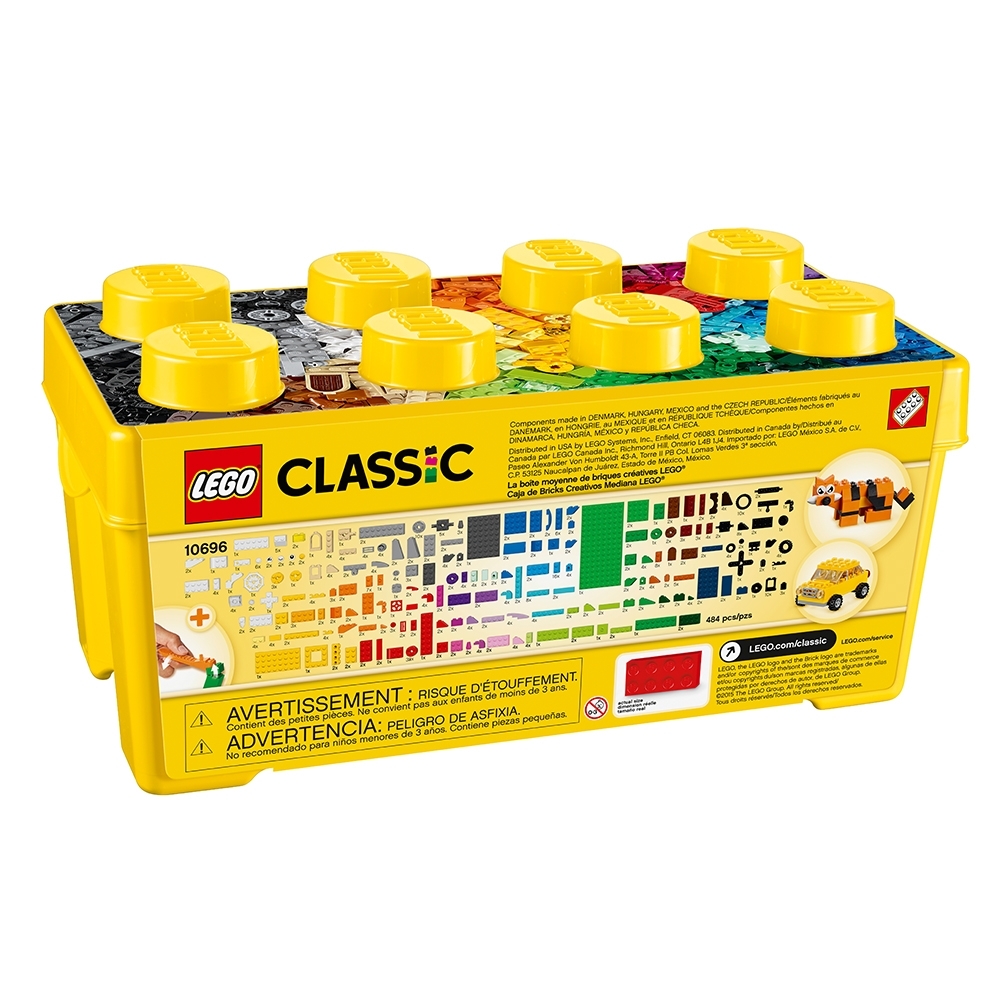 LEGO 10696 Classic Mittelgroße Bausteine-Box, Lernspielzeug