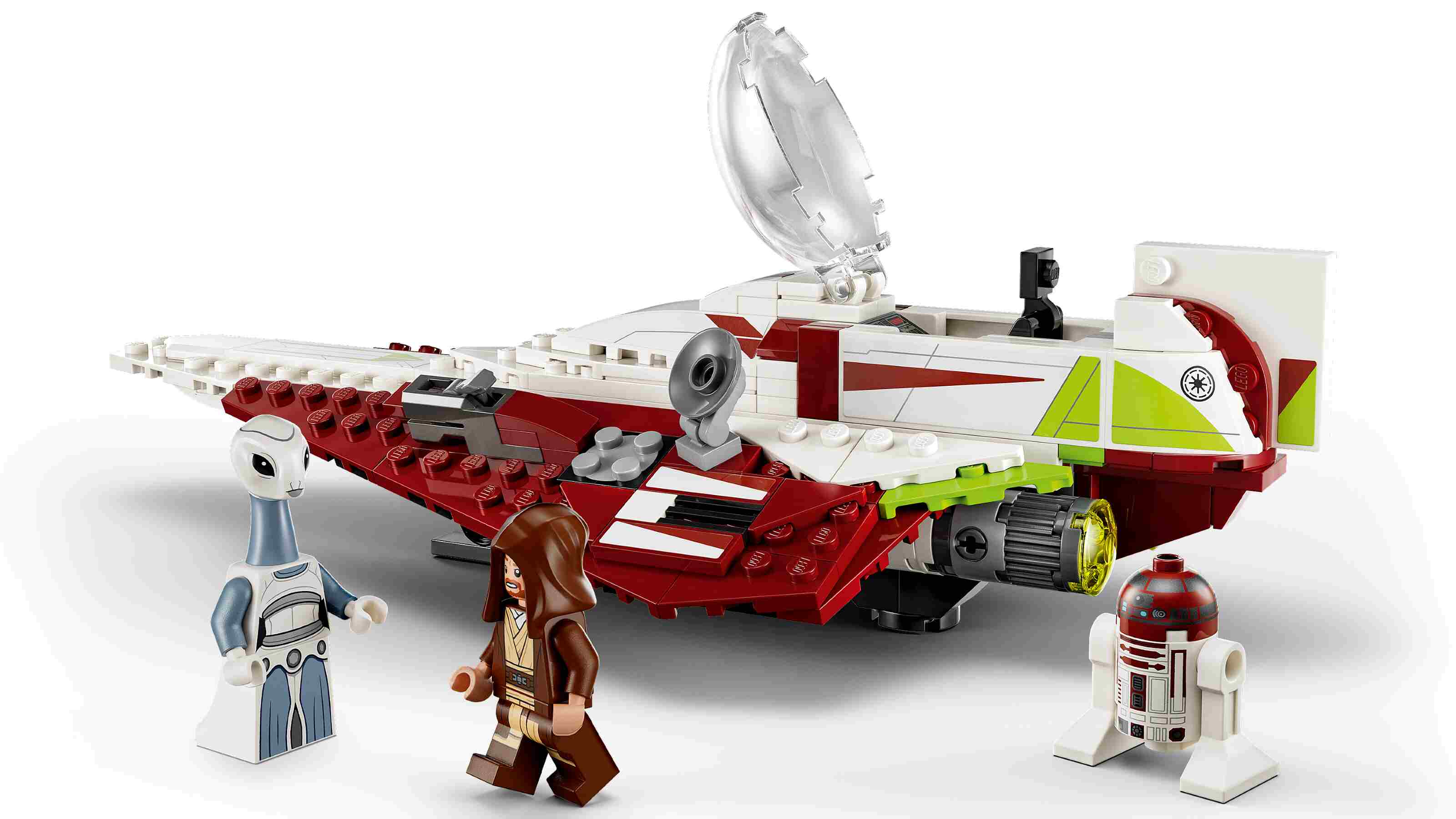 LEGO 75333 Star Wars Obi-Wan Kenobis Jedi Starfighter, Spielzeug zum Bauen