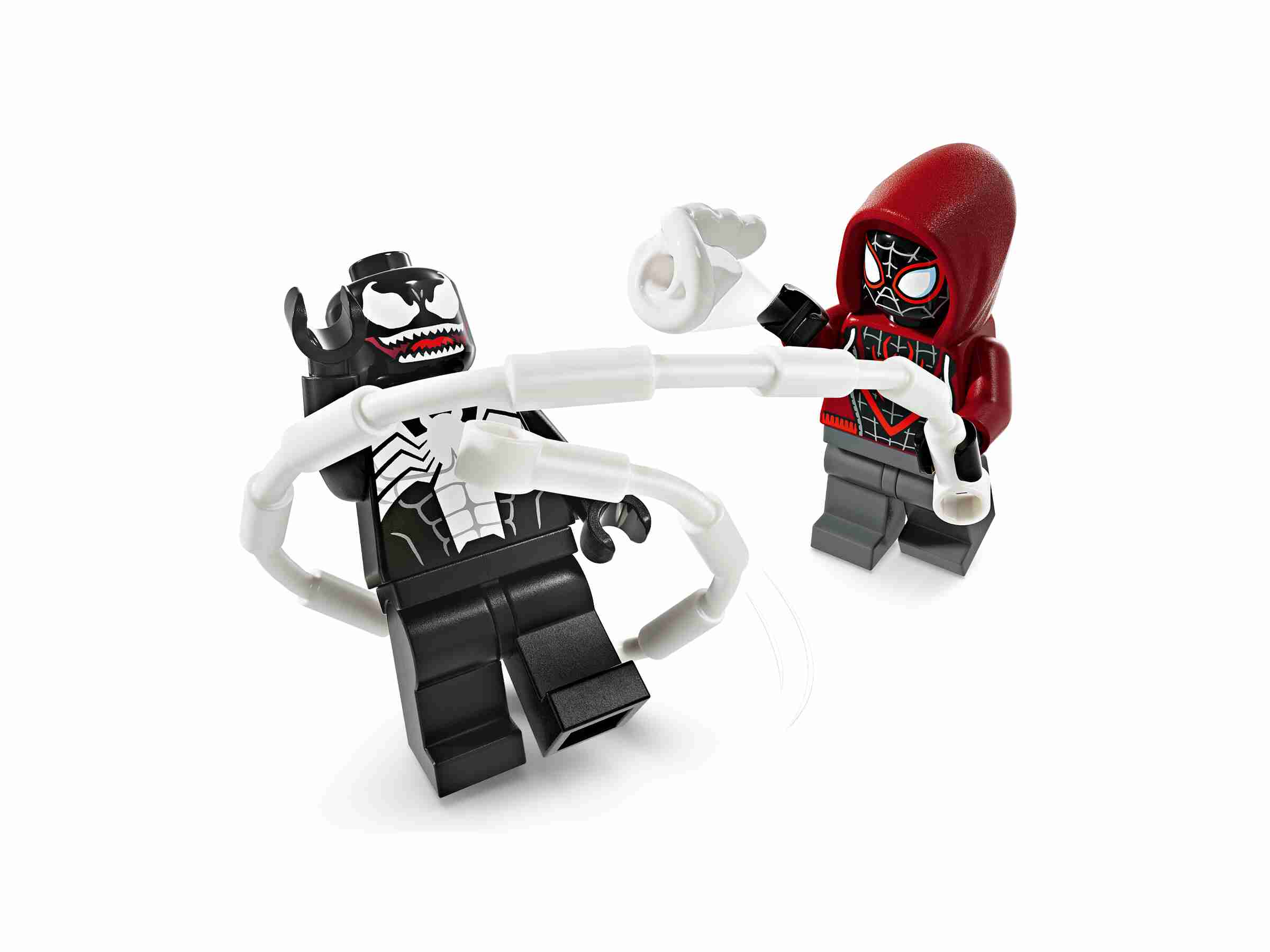 LEGO 76276 Marvel Venom Mech vs. Miles Morales, Beweglicher Mech, 2 Minifiguren