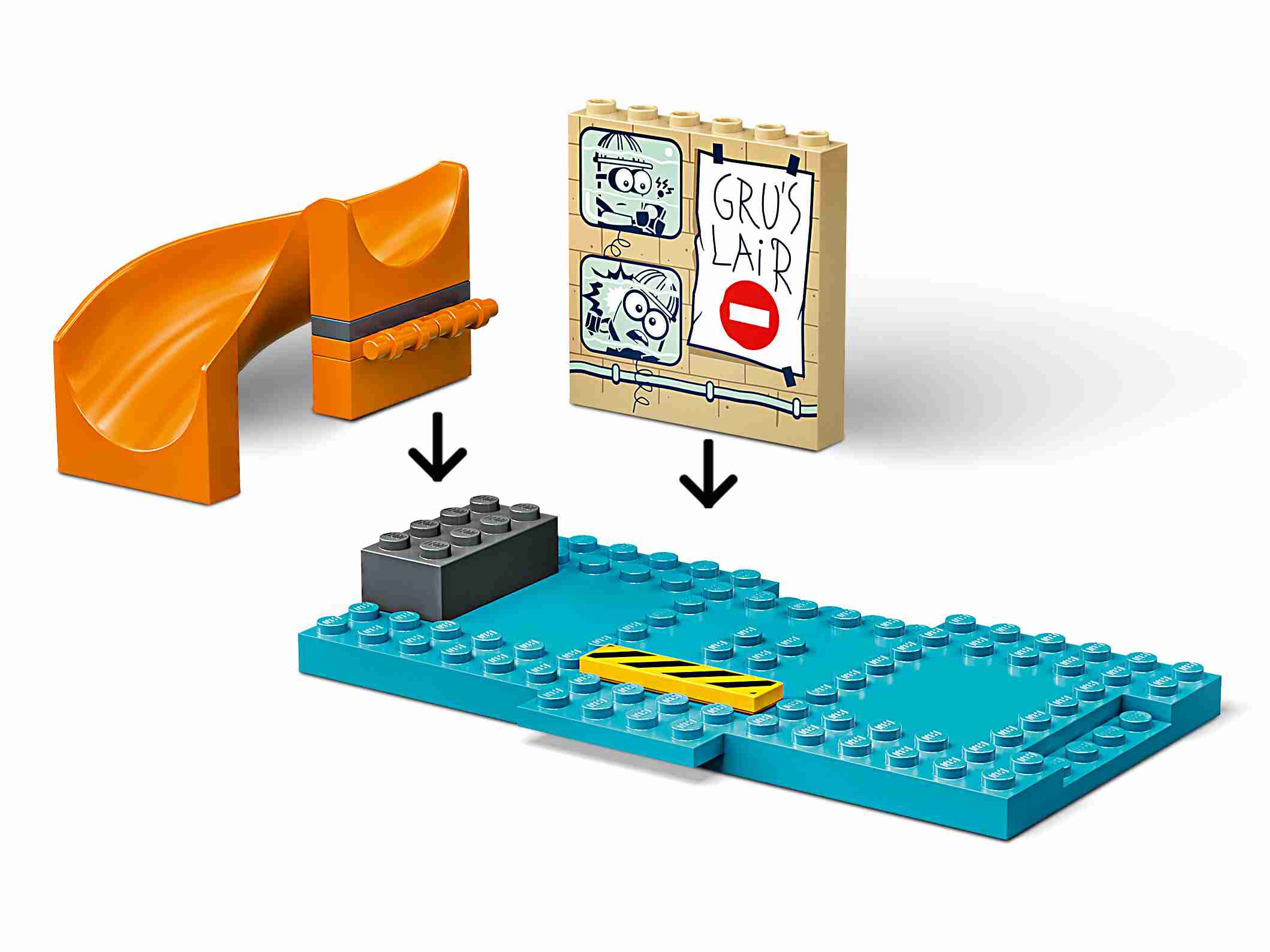 LEGO 75546 Minions in Grus Labor, Otto und Kevin, Film Minions 2