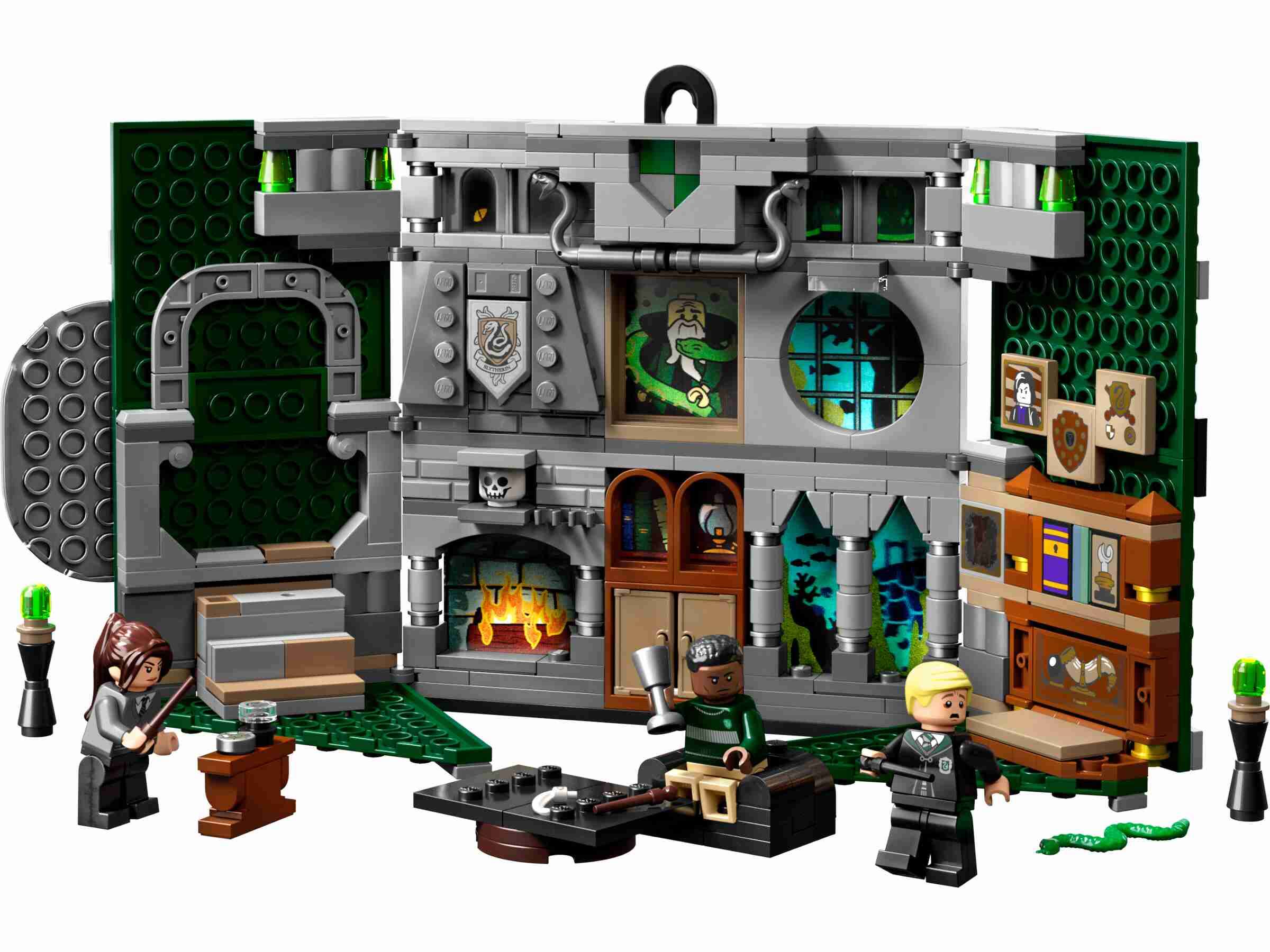 LEGO 76410 Harry Potter Hausbanner Slytherin, 3 Bewohner von Slytherin