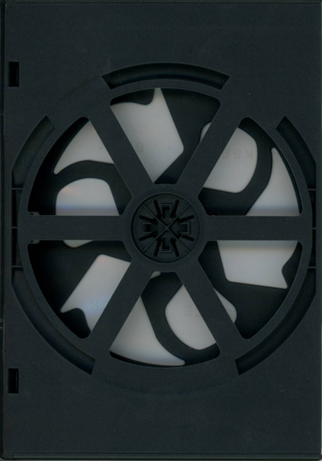 DVD Box, Hülle, Leerhülle, Variante 2, 1-fach, 190 x 135 x 14 mm, schwarz