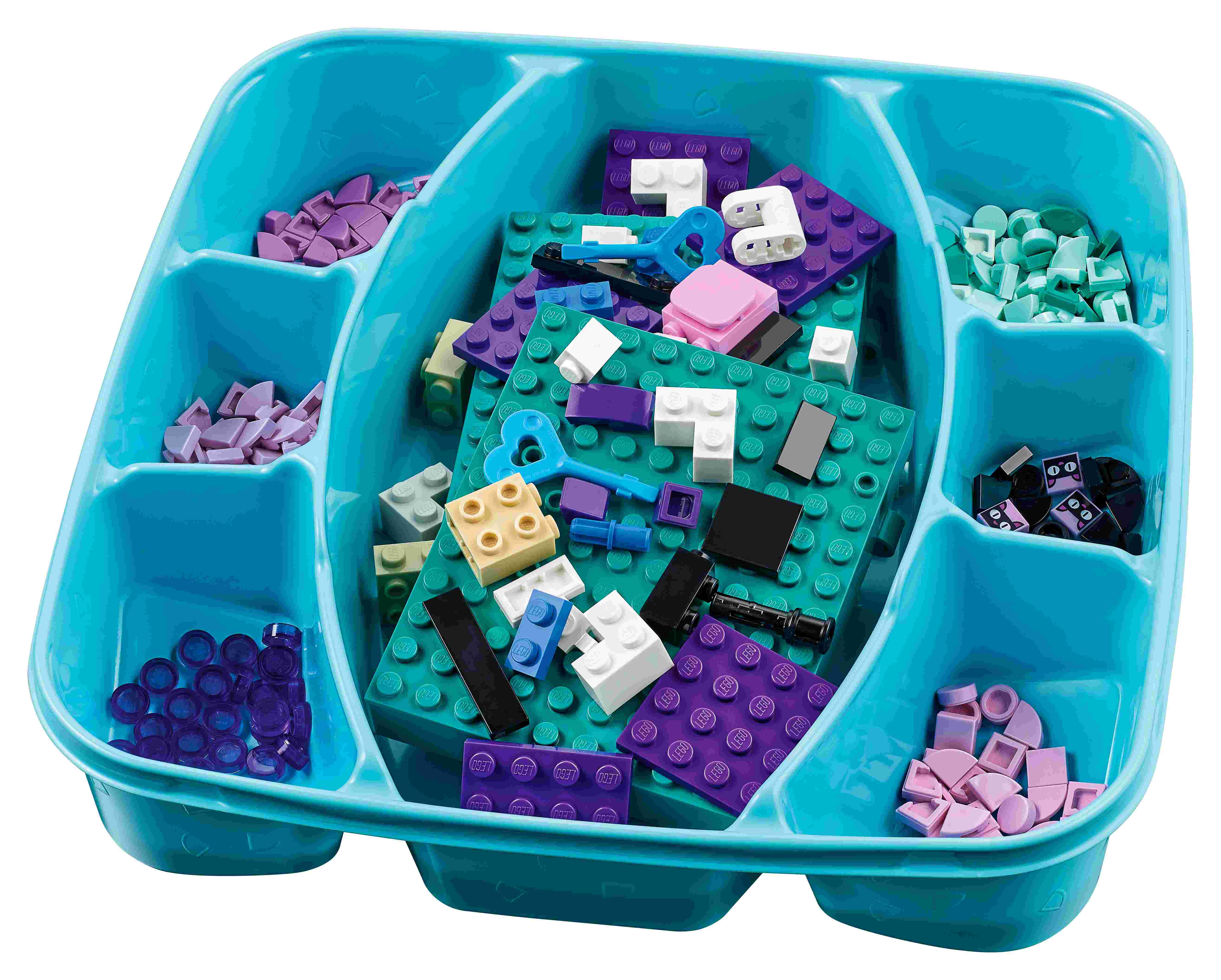 LEGO 41925 DOTS Geheimbox mit Schlüsselhalter, Raumaccessoires & Dekoideen