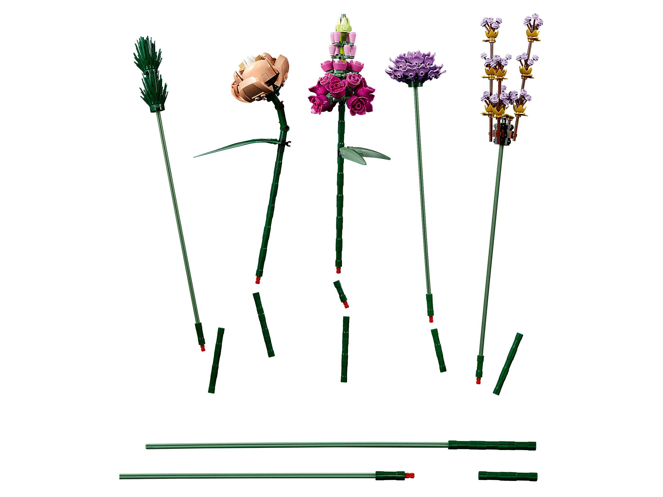 LEGO 10280 Blumenstrauß, künstliche Blumen, Botanik-Kollektion, Home Deko