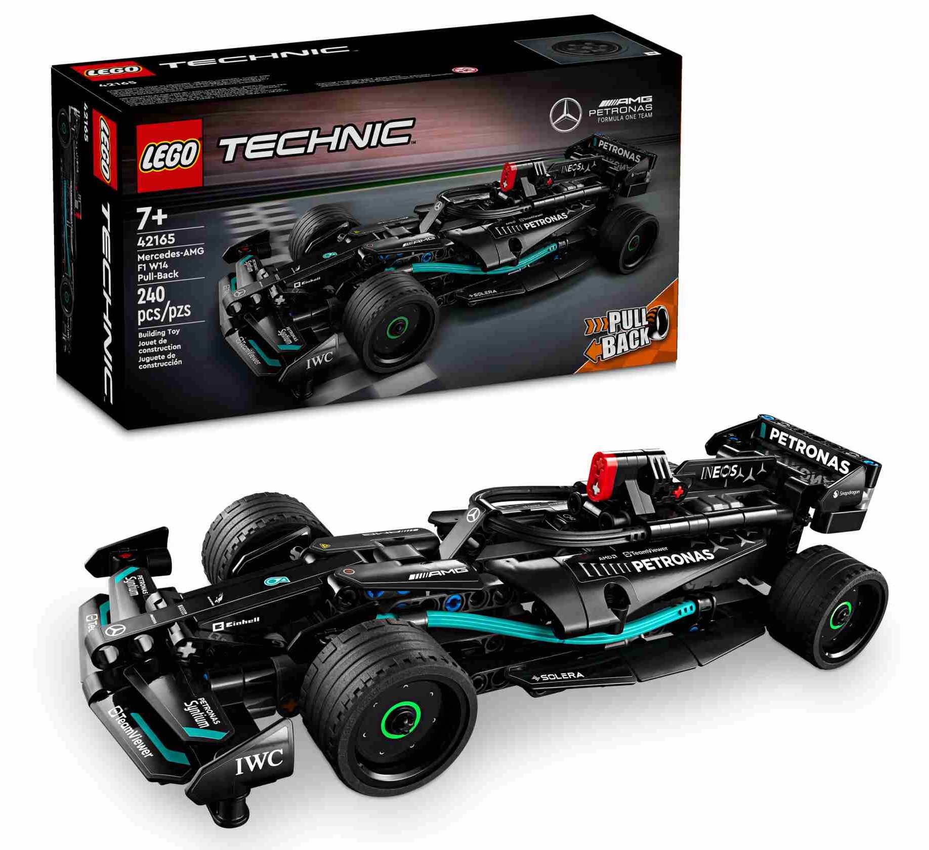 LEGO 42165 Technic Mercedes-AMG F1 W14 E Performance Pull-Back, Aufkleber