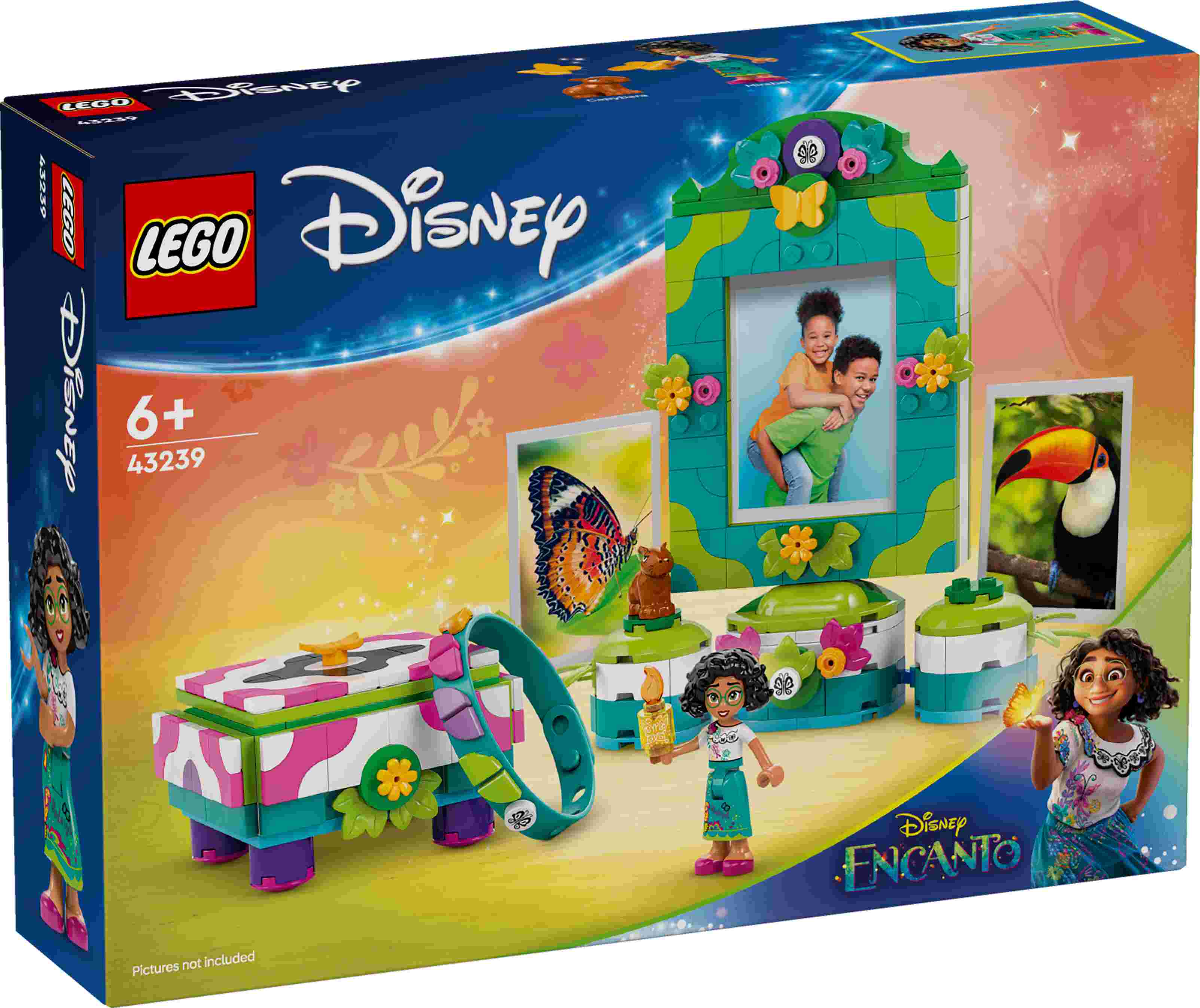 LEGO 43239 Disney Mirabels Fotorahmen und Schmuckkassette, Encanto, Armband