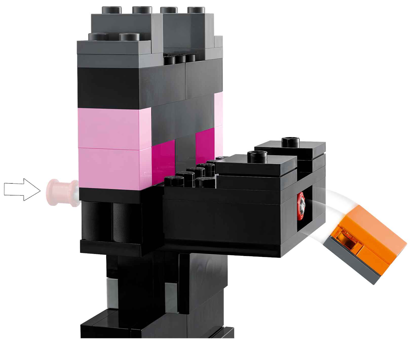 LEGO 21242 Minecraft Die End-Arena, Endkrieger, Drachenbogenschützen, Enderman