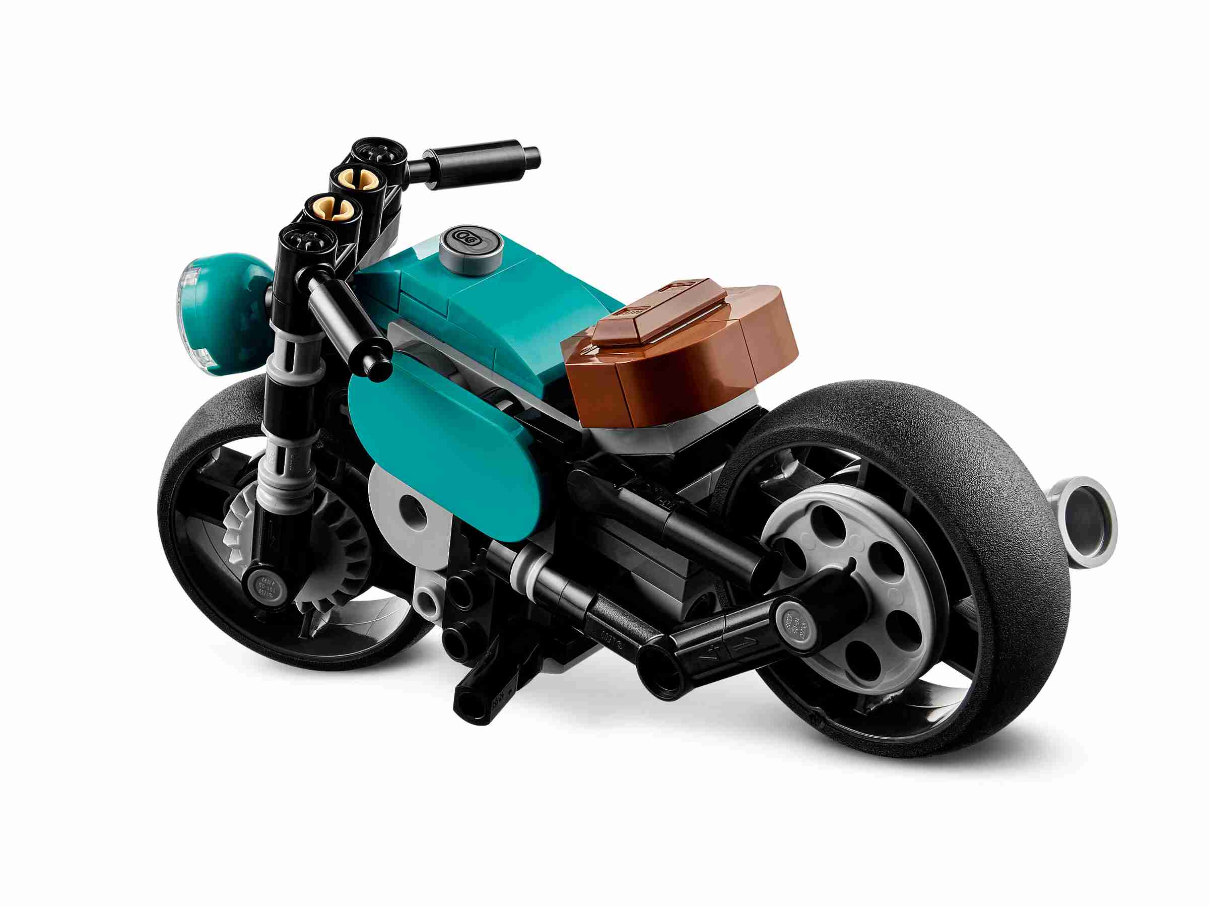 LEGO 31135 Creator 3-in-1 Oldtimer Motorrad, Straßenmaschine, Top Fuel Dragster