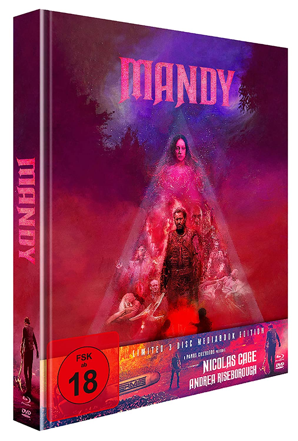 Mandy - Mediabook - Limited 3 Disc Mediabook Edition (+ Bonus-DVD) - Cover A
