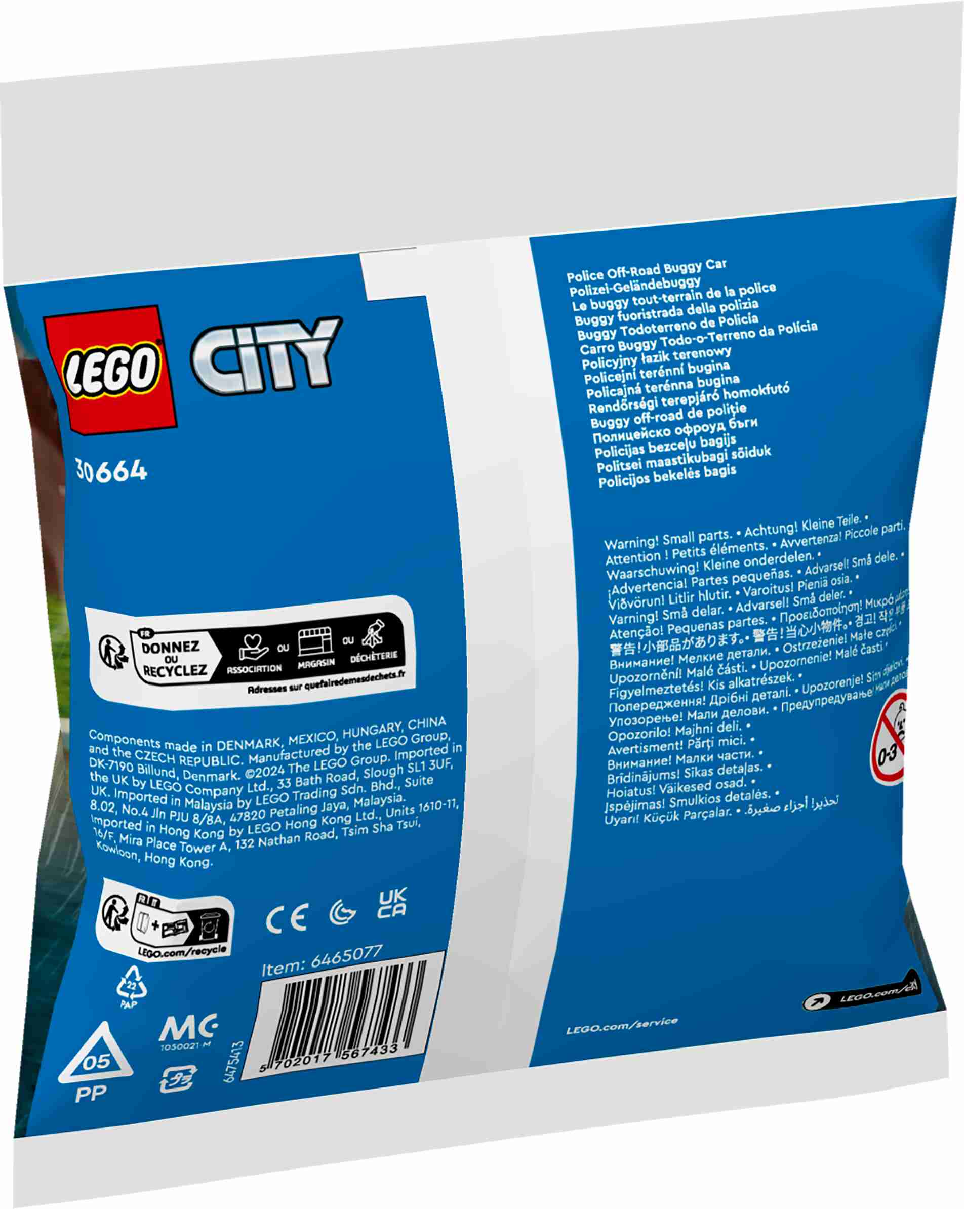 LEGO 30664 City Polizei-Geländebuggy