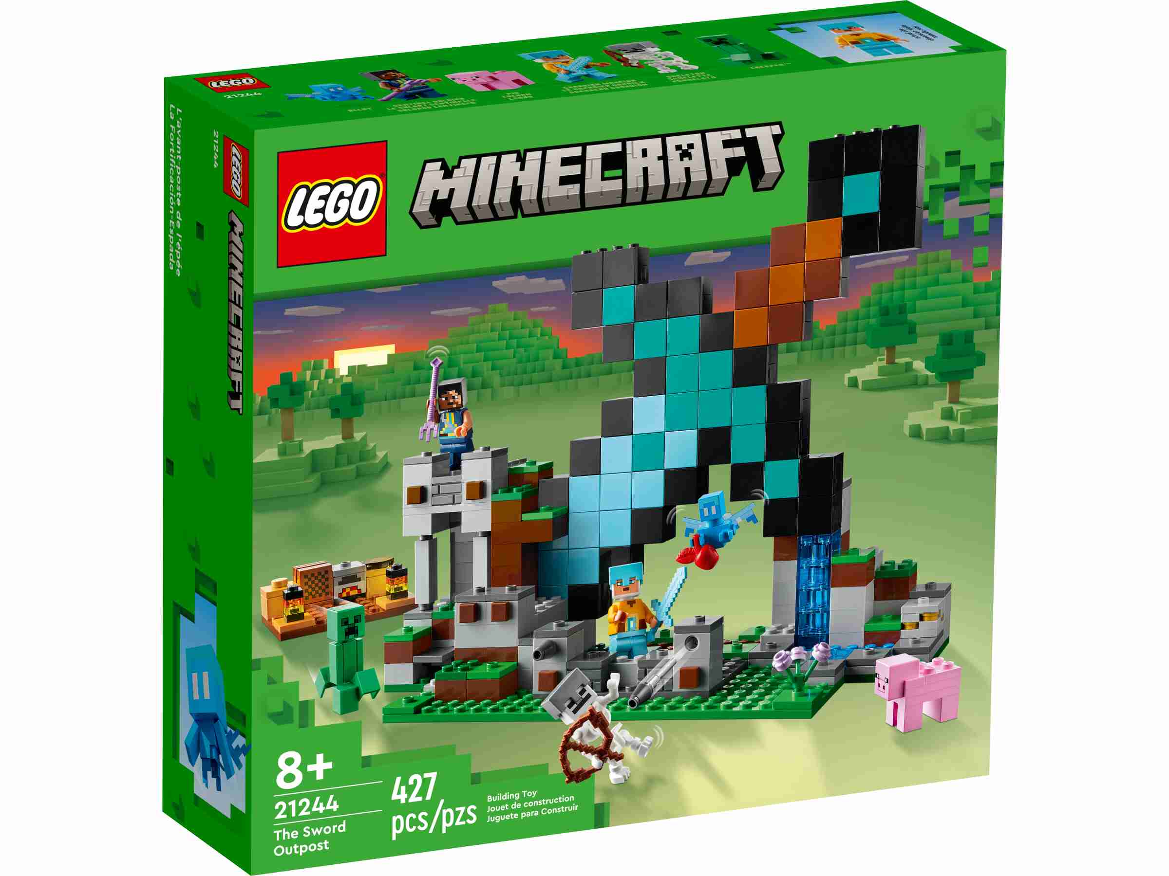 LEGO 21244 Minecraft Der Schwert-Außenposten, Wachsoldat, Wachkrieger