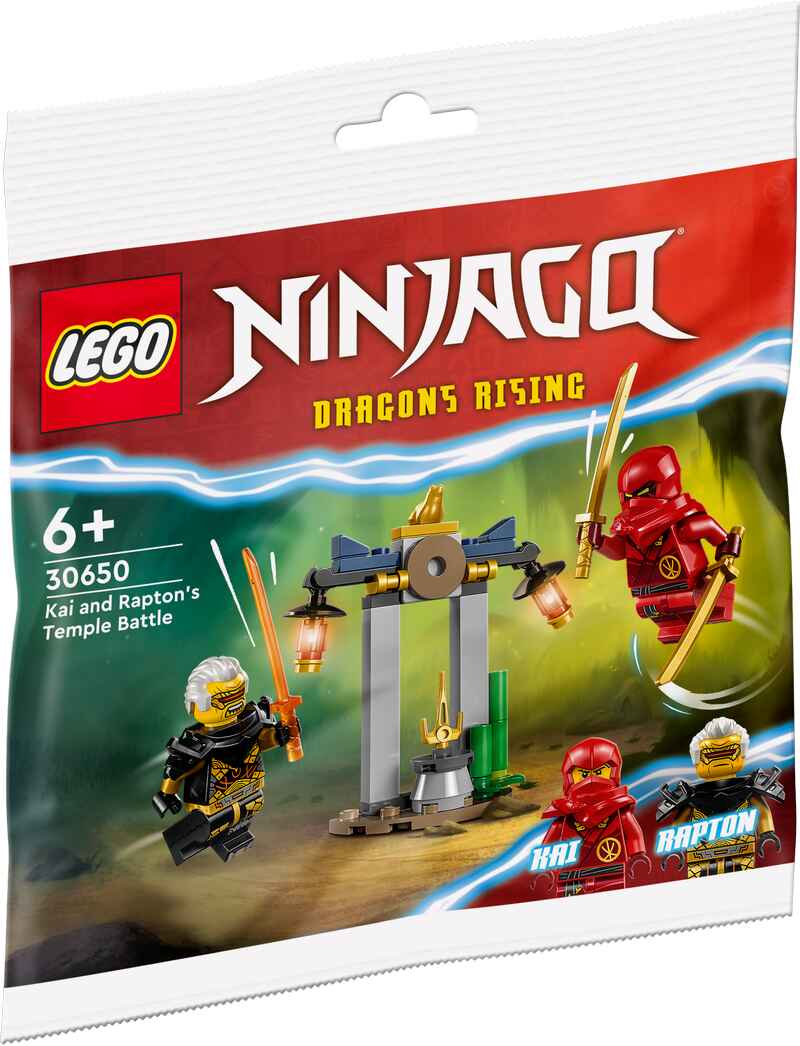 LEGO 30650 NINJAGO Kais und Raptons Duell im Tempel, Polybag