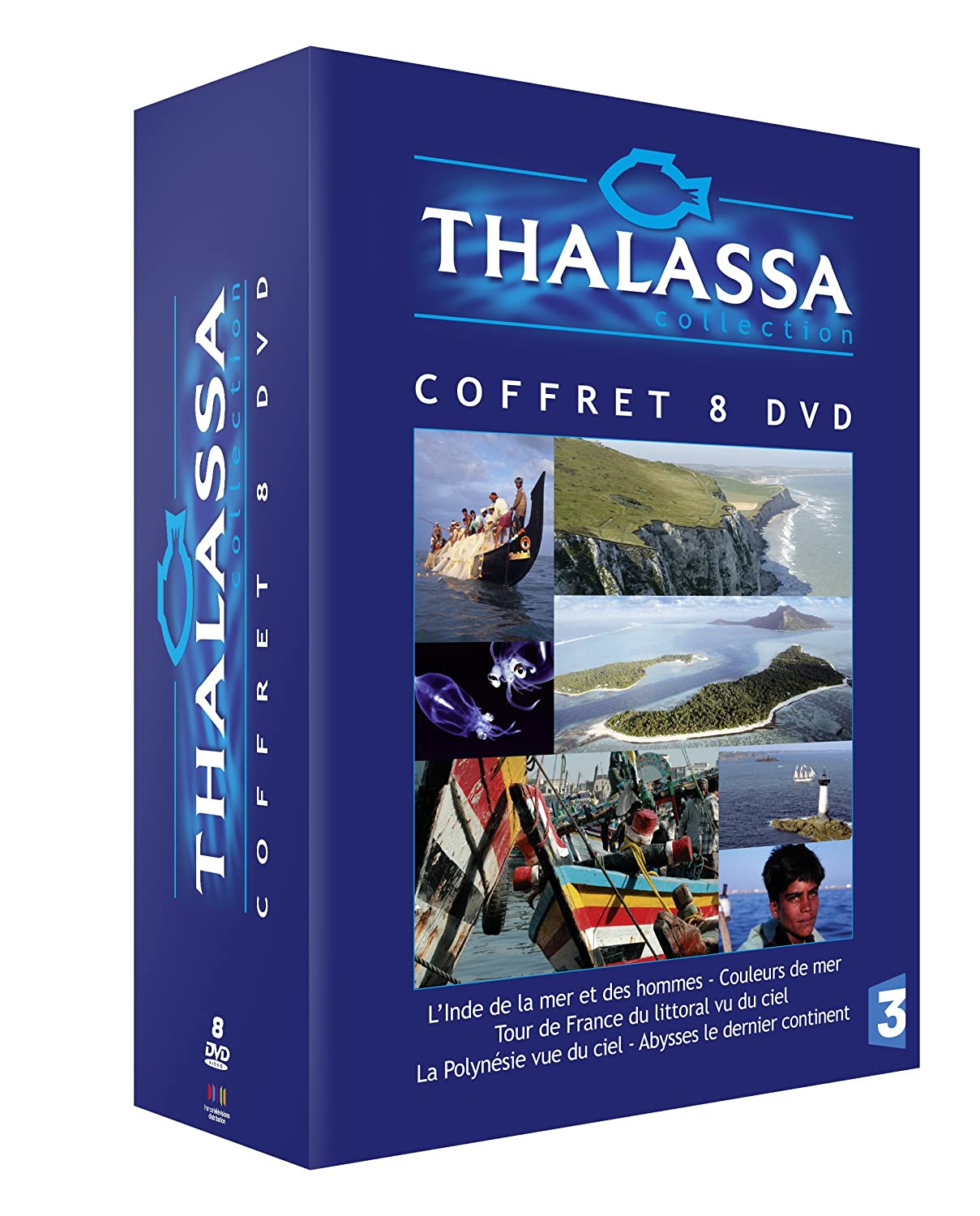 Thalassa Coffret 8 DVD : L'inde de la mer et des hommes / Couleurs de mer / 