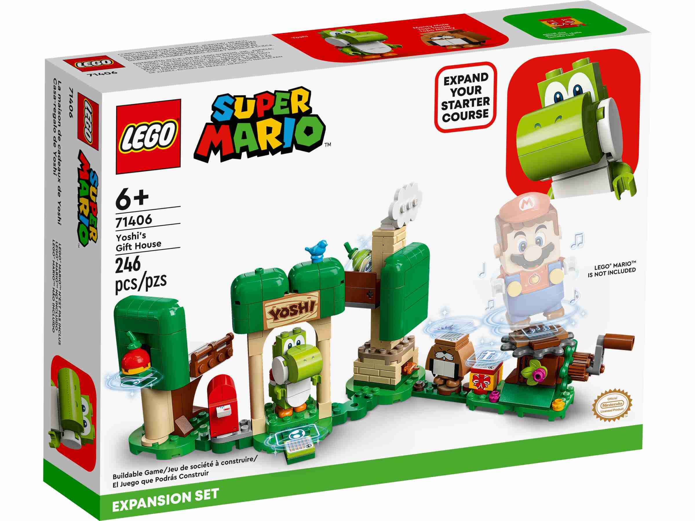 LEGO 71406 Super Mario Yoshis Geschenkhaus – Erweiterungsset