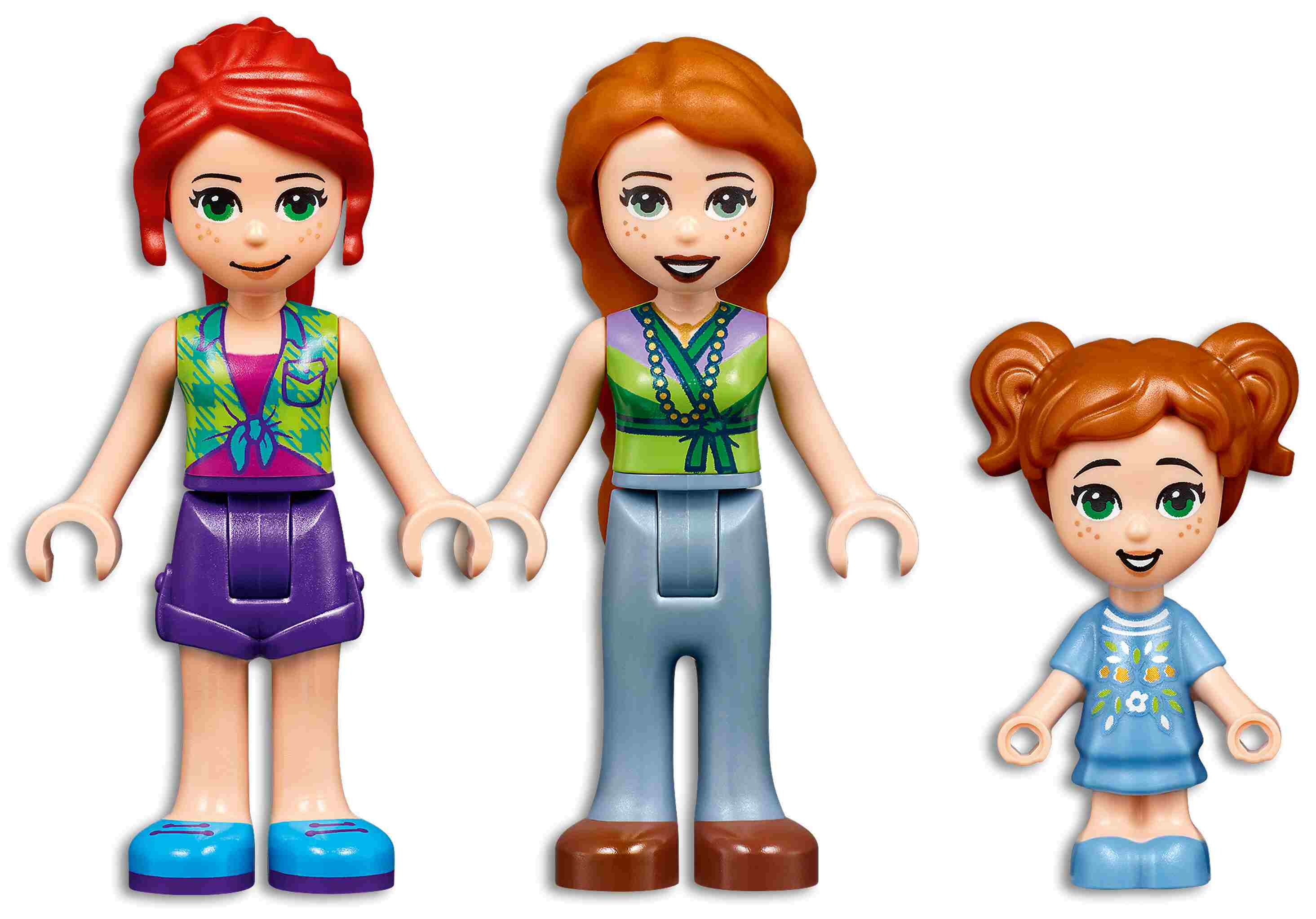 LEGO 41679 Friends Baumhaus im Wald, Haus mit 3 Figuren, Boot