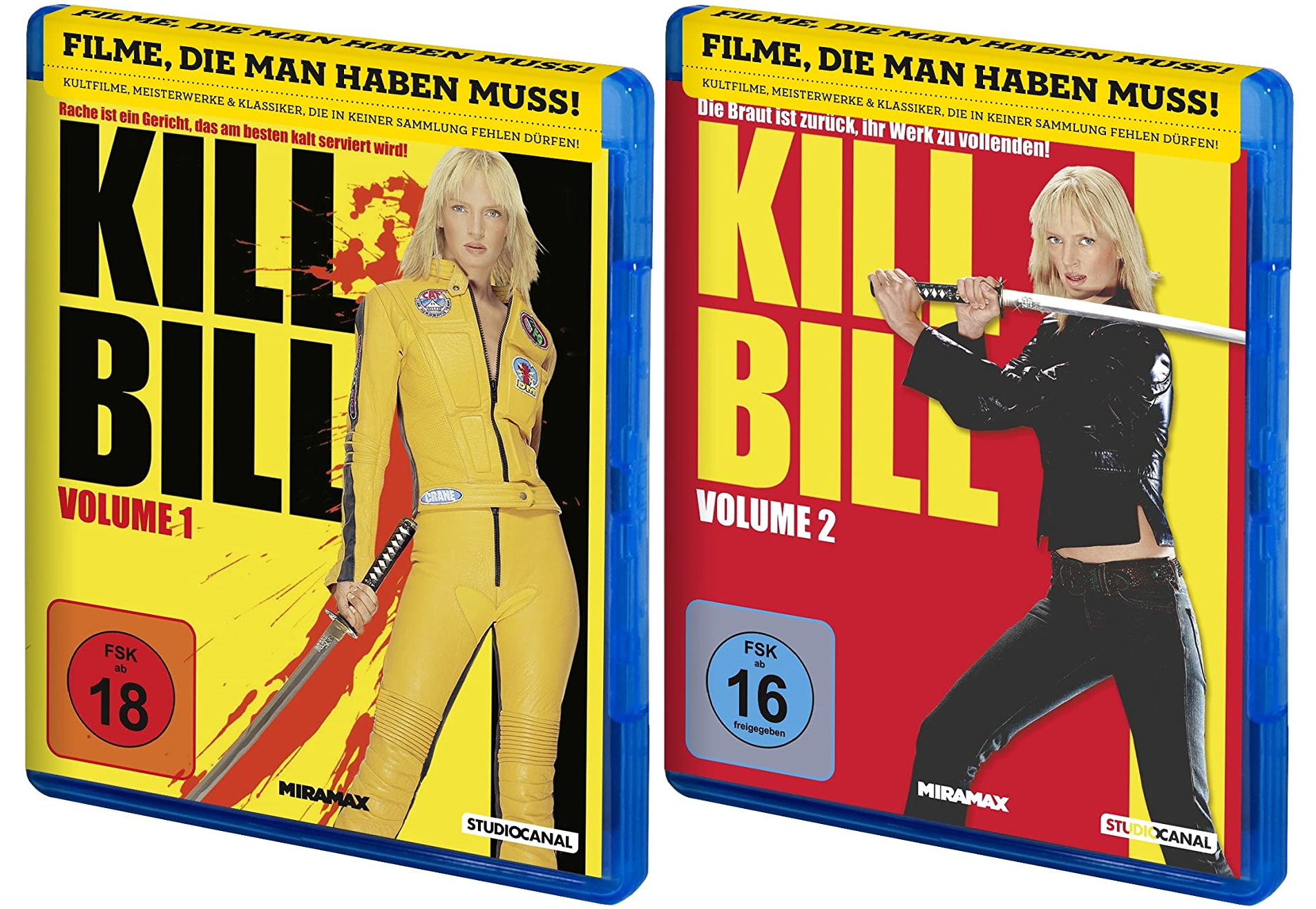 Kill Bill Volume  1 + 2 - Quentin Tarantino