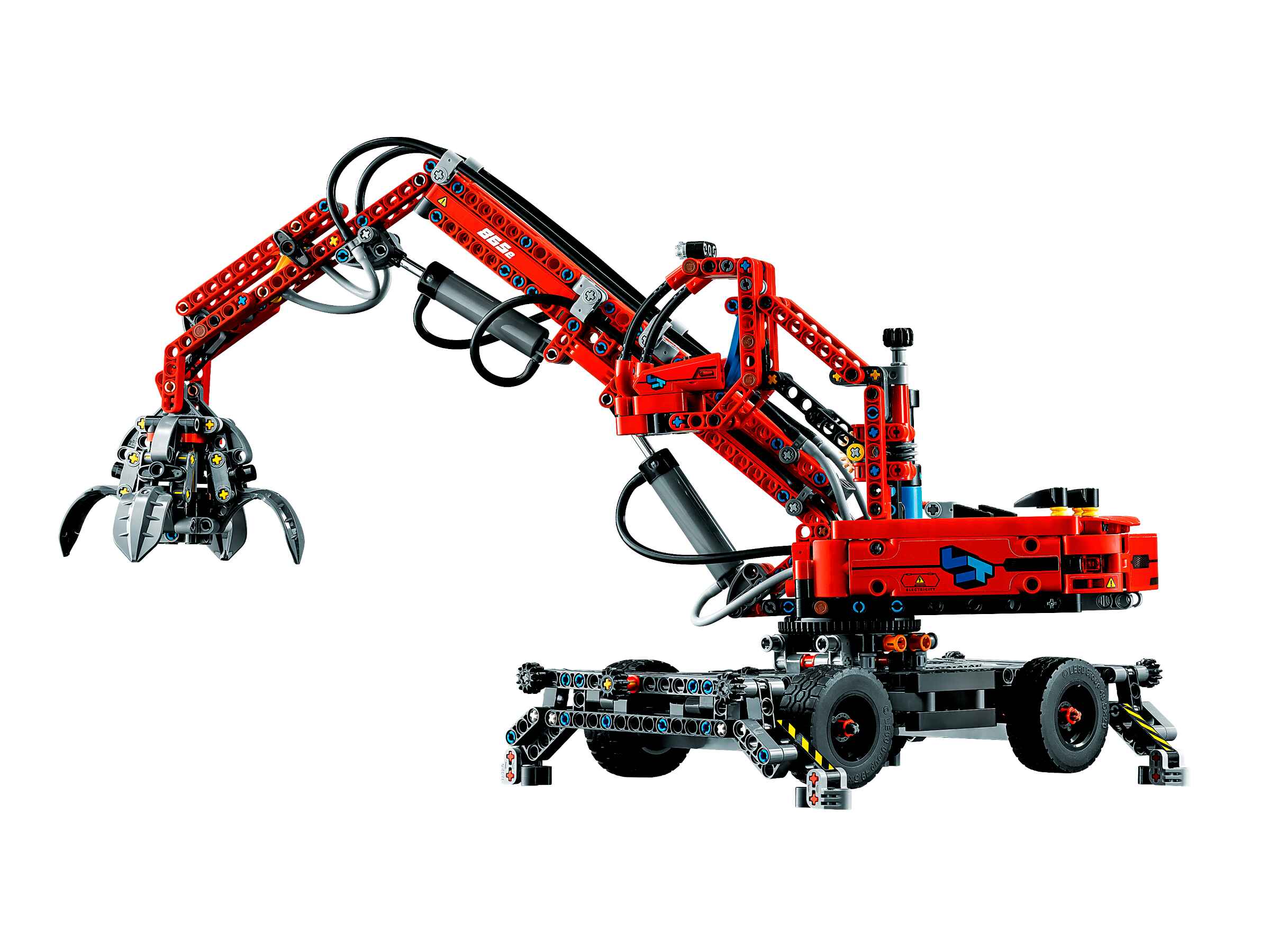 LEGO 42144 Technic Umschlagbagger Modell, Mechanisches Spielzeug Set