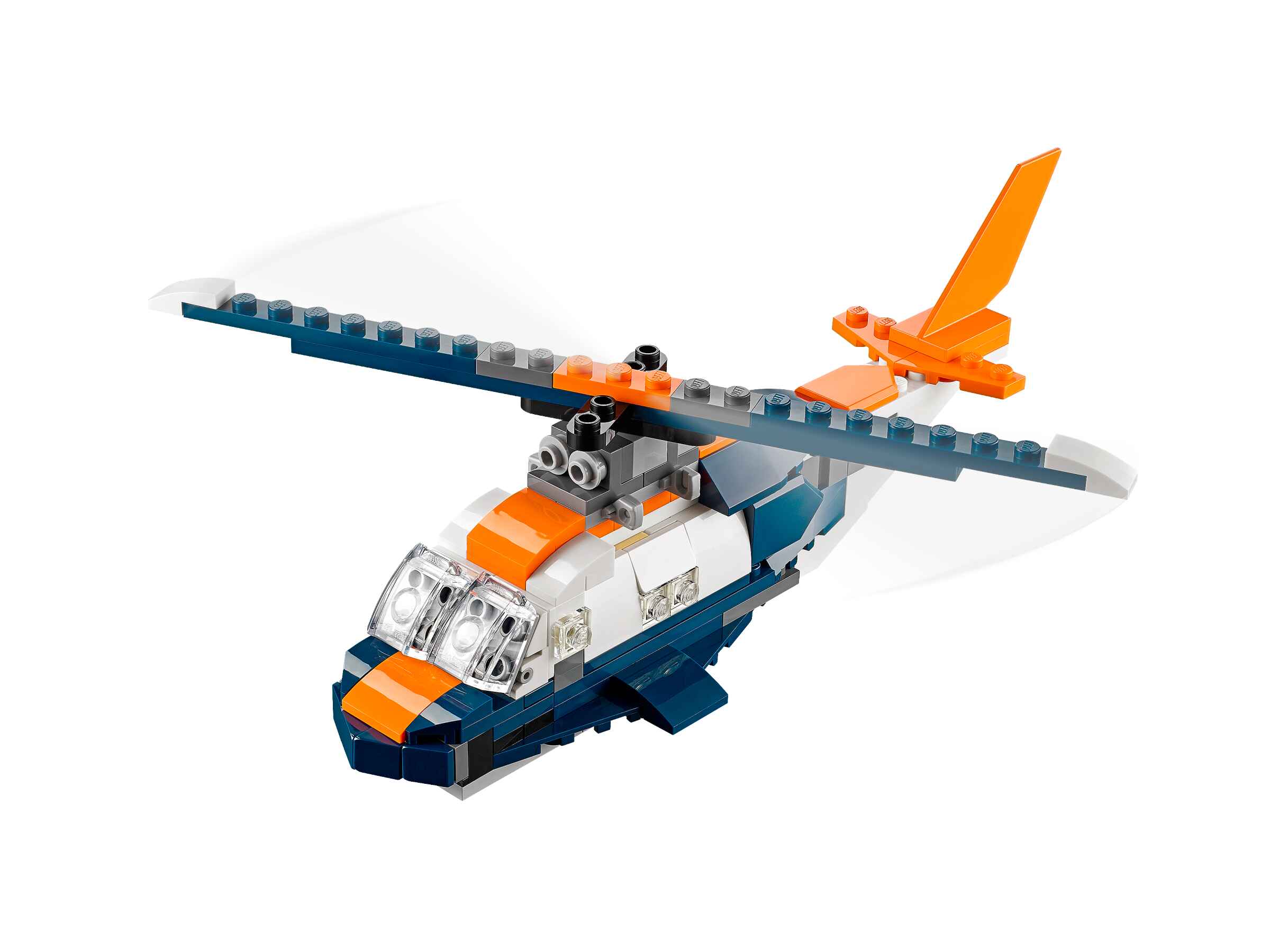 LEGO 31126 Creator 3-in-1 Überschalljet, Hubschrauber oder Speedboot