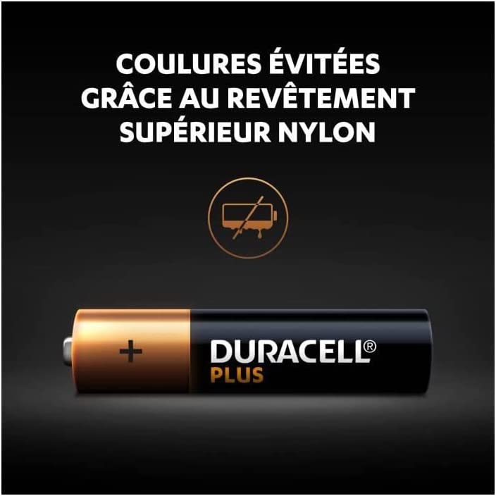 Duracell Plus AAA Micro LR03, 1.5V Alkaline Batterie, MN2400, 20er-Pack