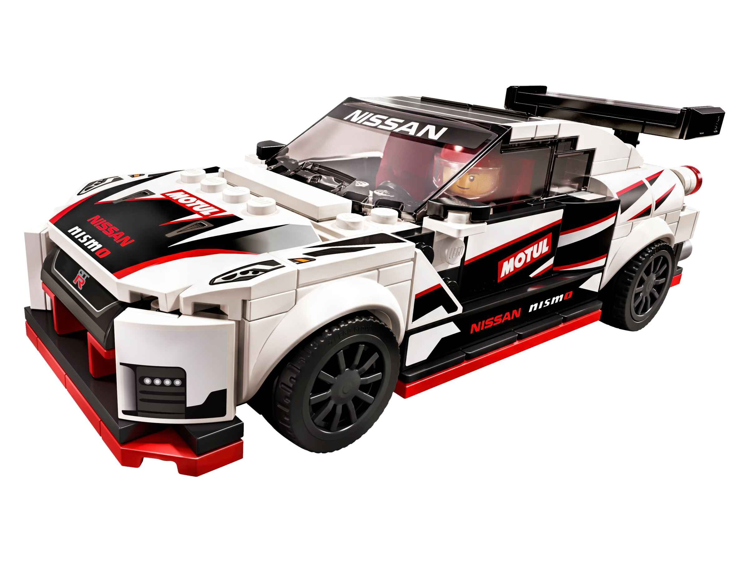 LEGO 76896 Speed Champions Nissan GT-R NISMO Rennwagenspielzeug mit Rennfahrer