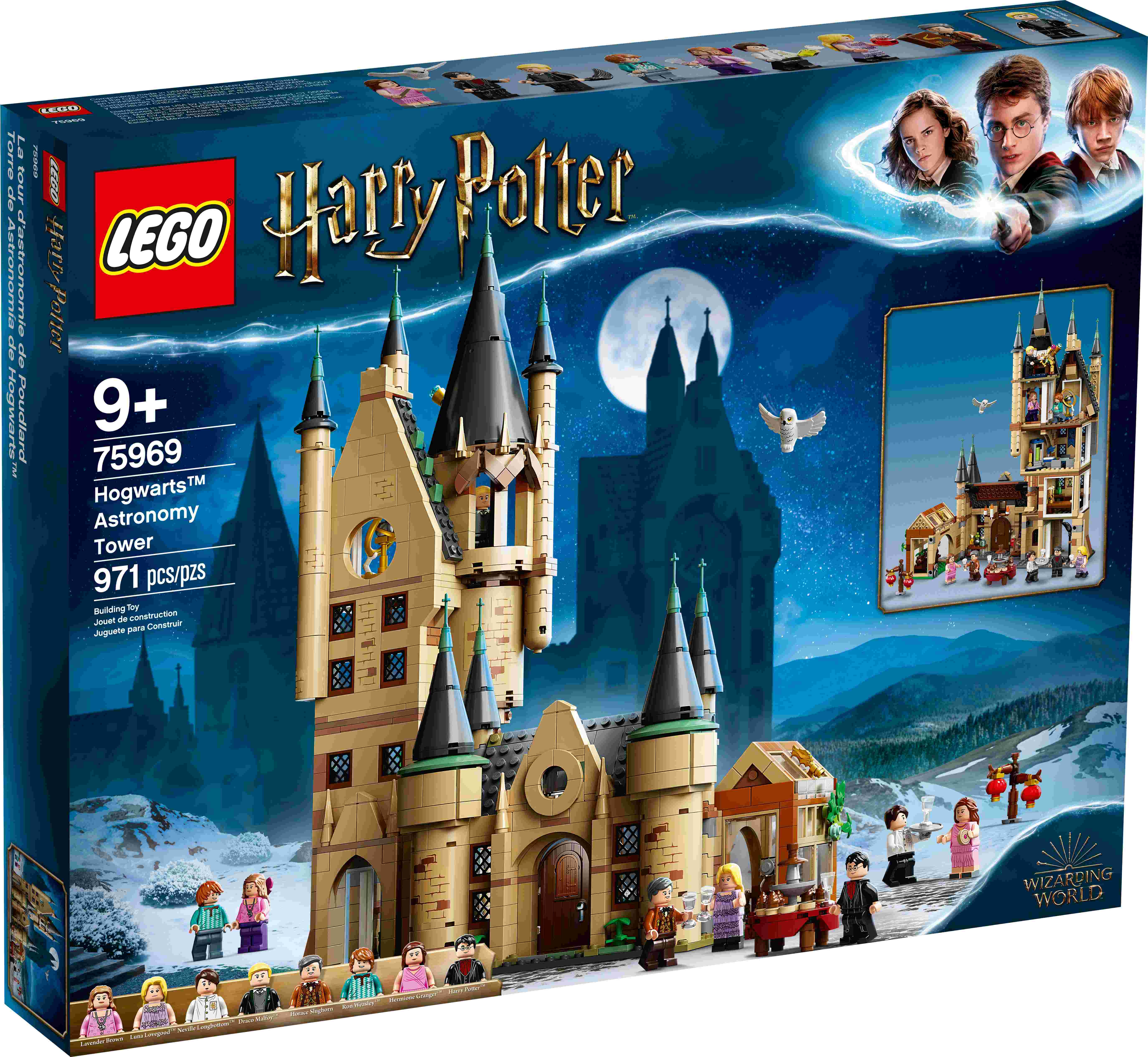 LEGO 75969 Harry Potter Hogwarts Astronomie Tower mit 8 Minifiguren