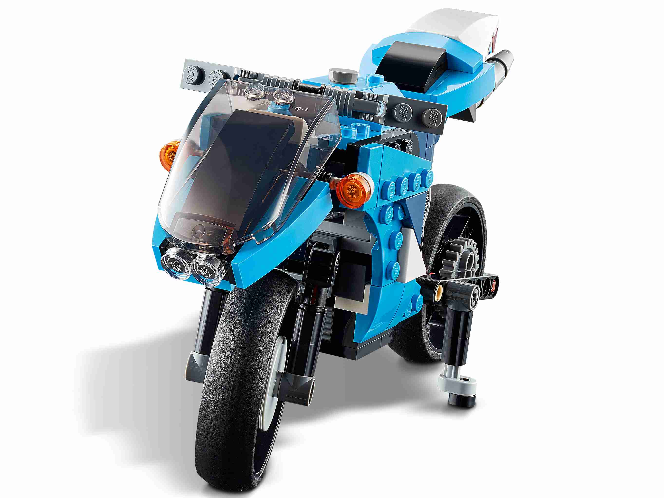 LEGO 31114 Creator 3-In-1 Geländemotorrad, klassisches Motorrad mit Hoverbike