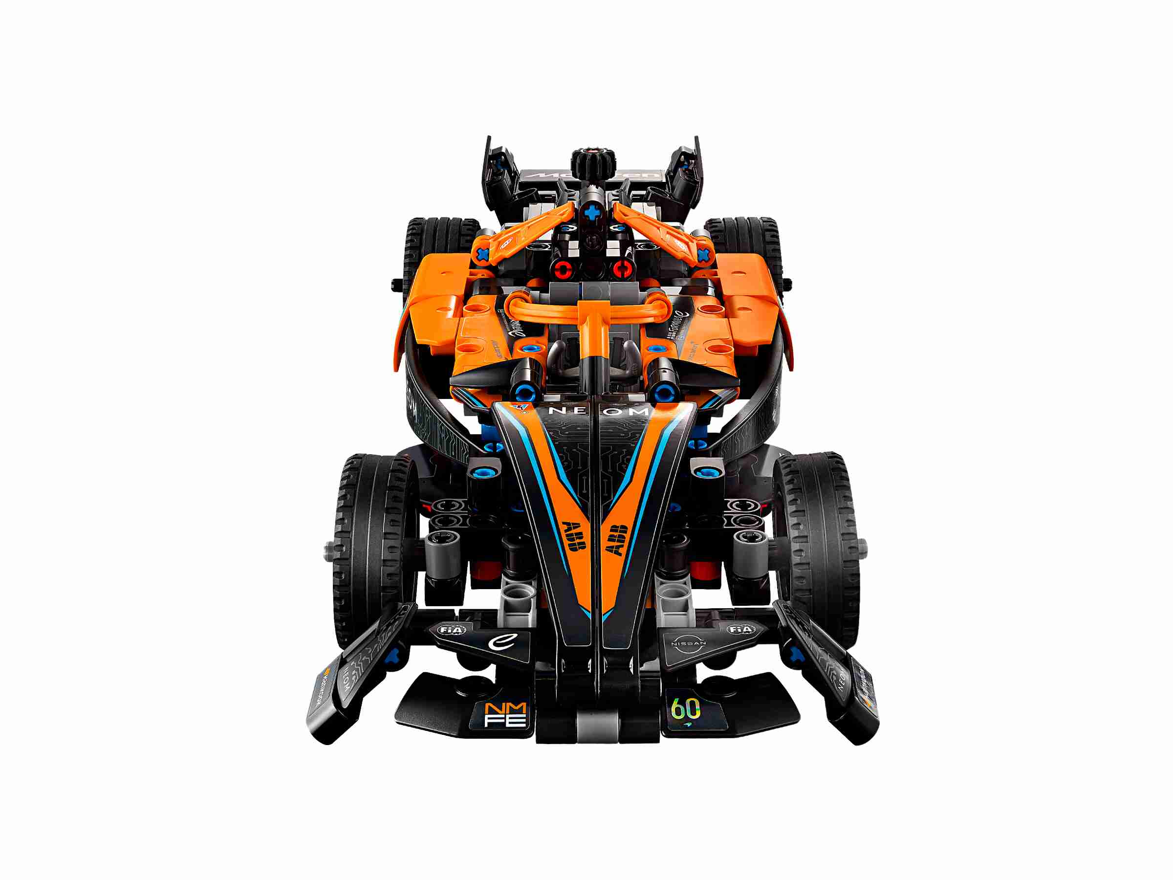 LEGO 42169 Technic NEOM McLaren Formula E Race Car, Auto mit Rückziehfunktion