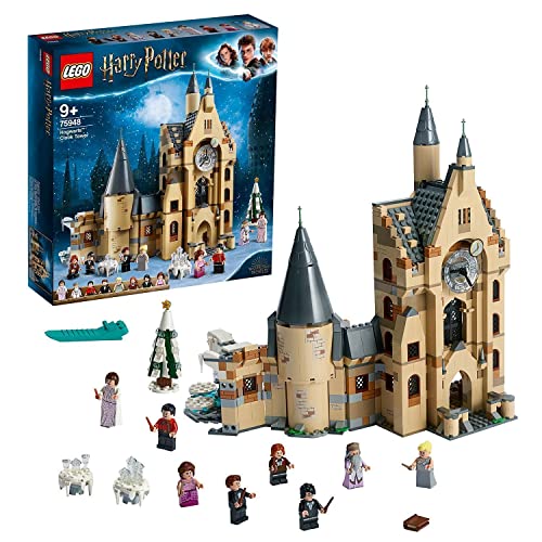 LEGO 75948 Harry Potter Hogwarts, Uhrenturm kompatibel mit der Großen Halle