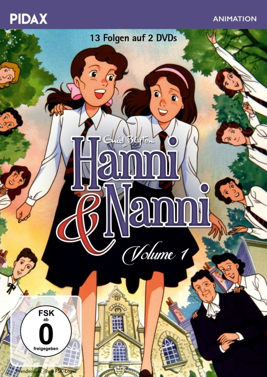 Hanni & Nanni: Vol. 1 - Die ersten 13 Folgen auf 2 Discs Pidax