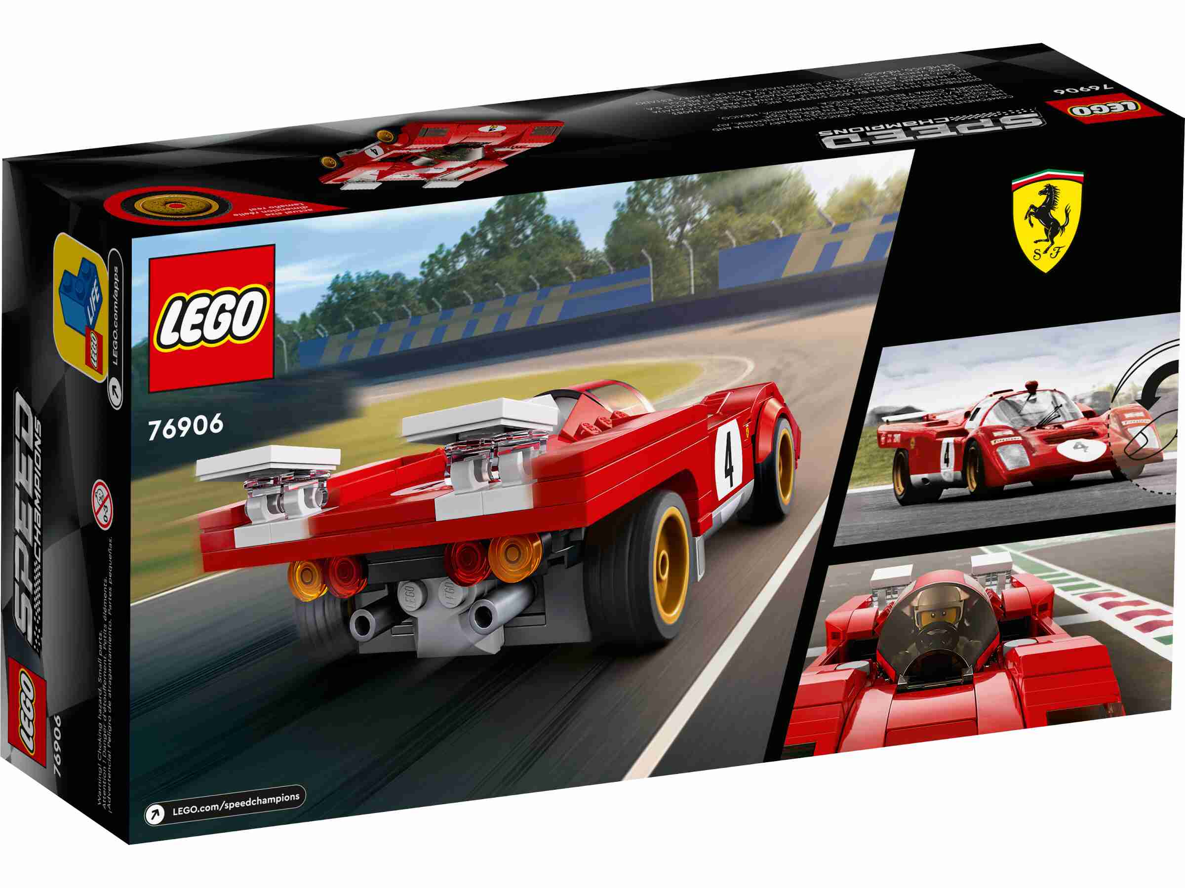 LEGO 76906 Speed Champions 1970 Ferrari 512 M Bausatz für Modellauto